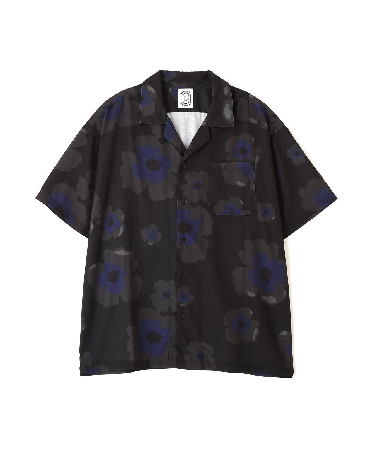 B omnivore/ビーオムニボー　FLOWER S/S SHIRT