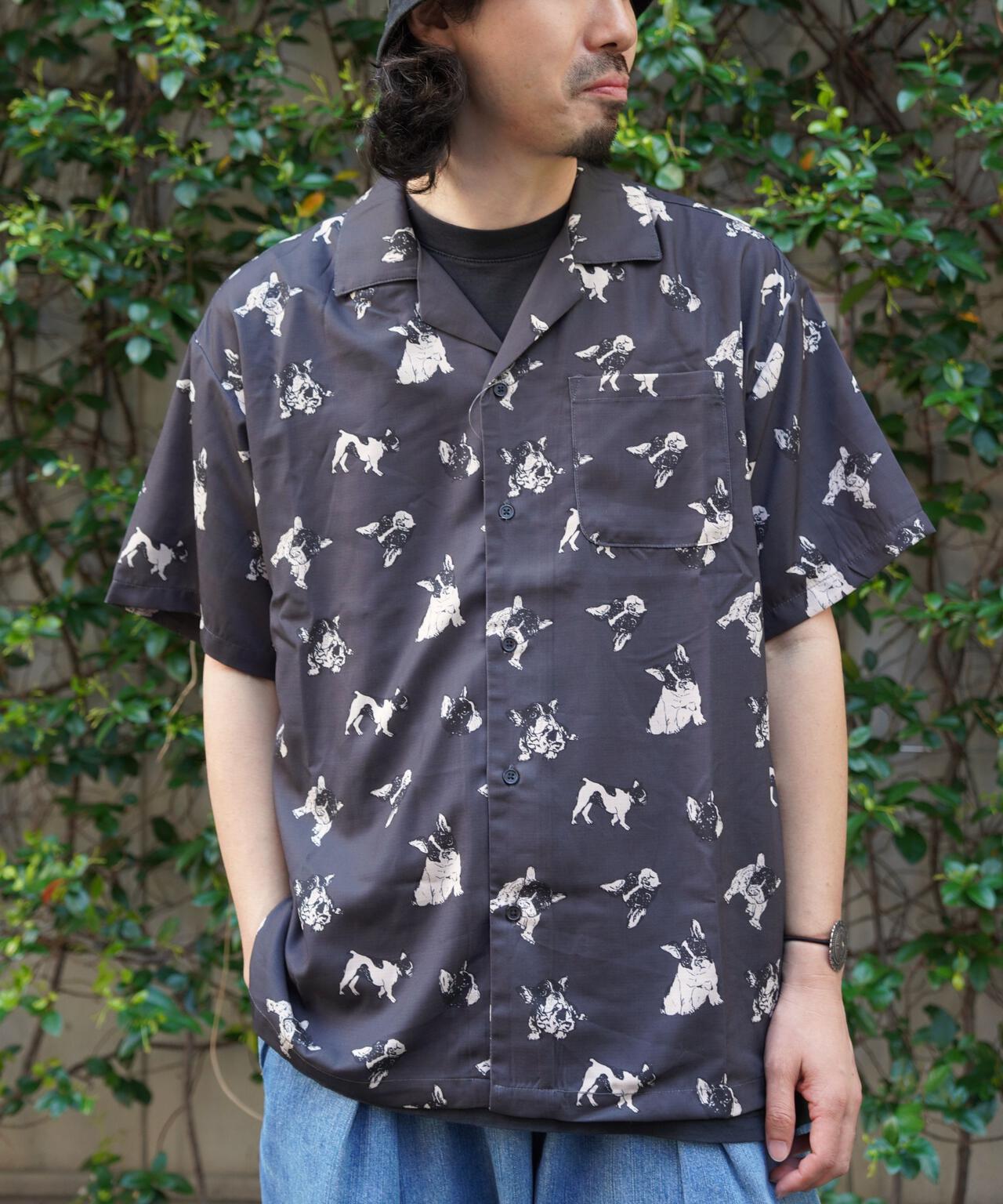 B omnivore/ビーオムニボー　DOG S/S SHIRT
