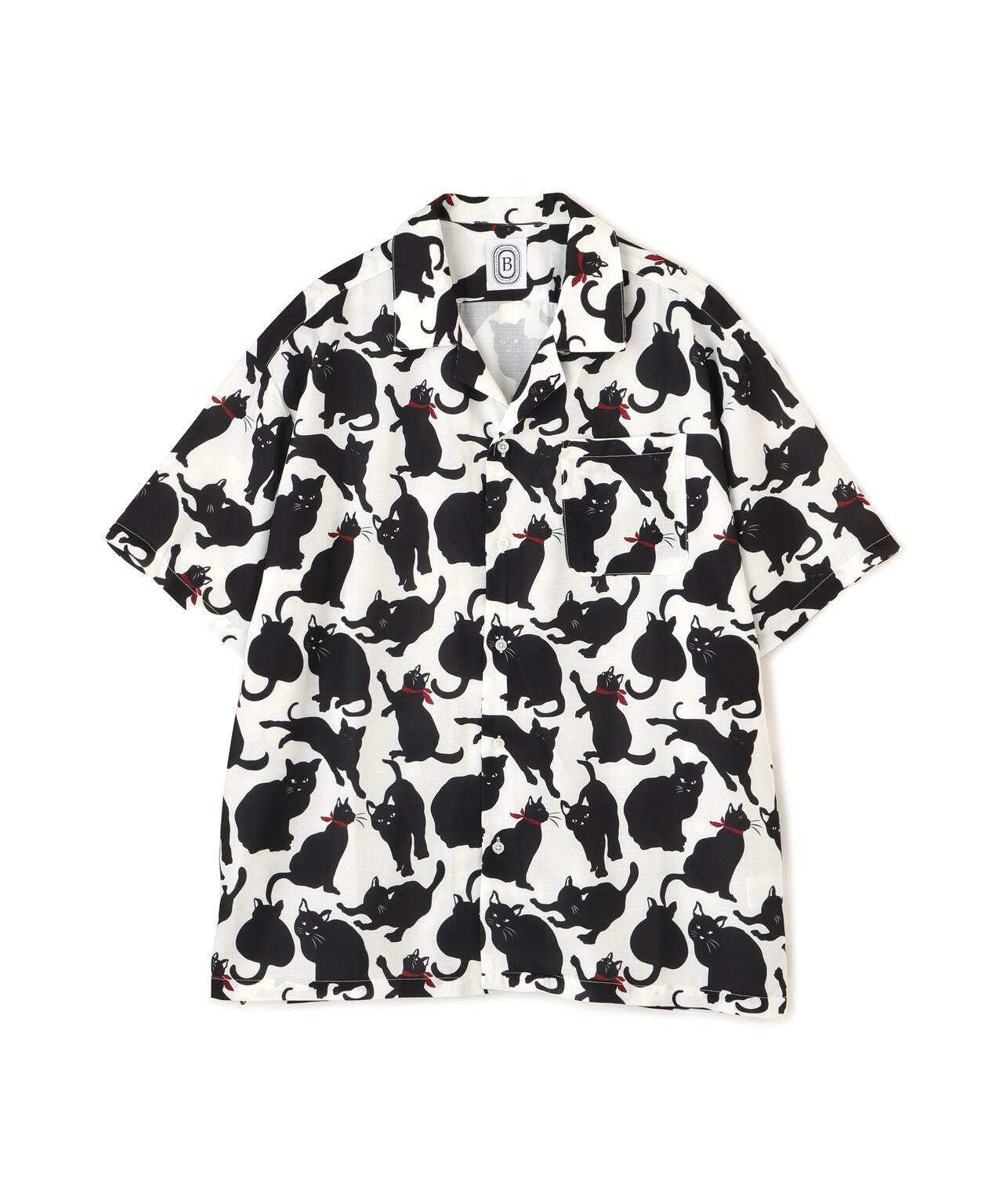 B omnivore/ビーオムニボー　CAT S/S SHIRT