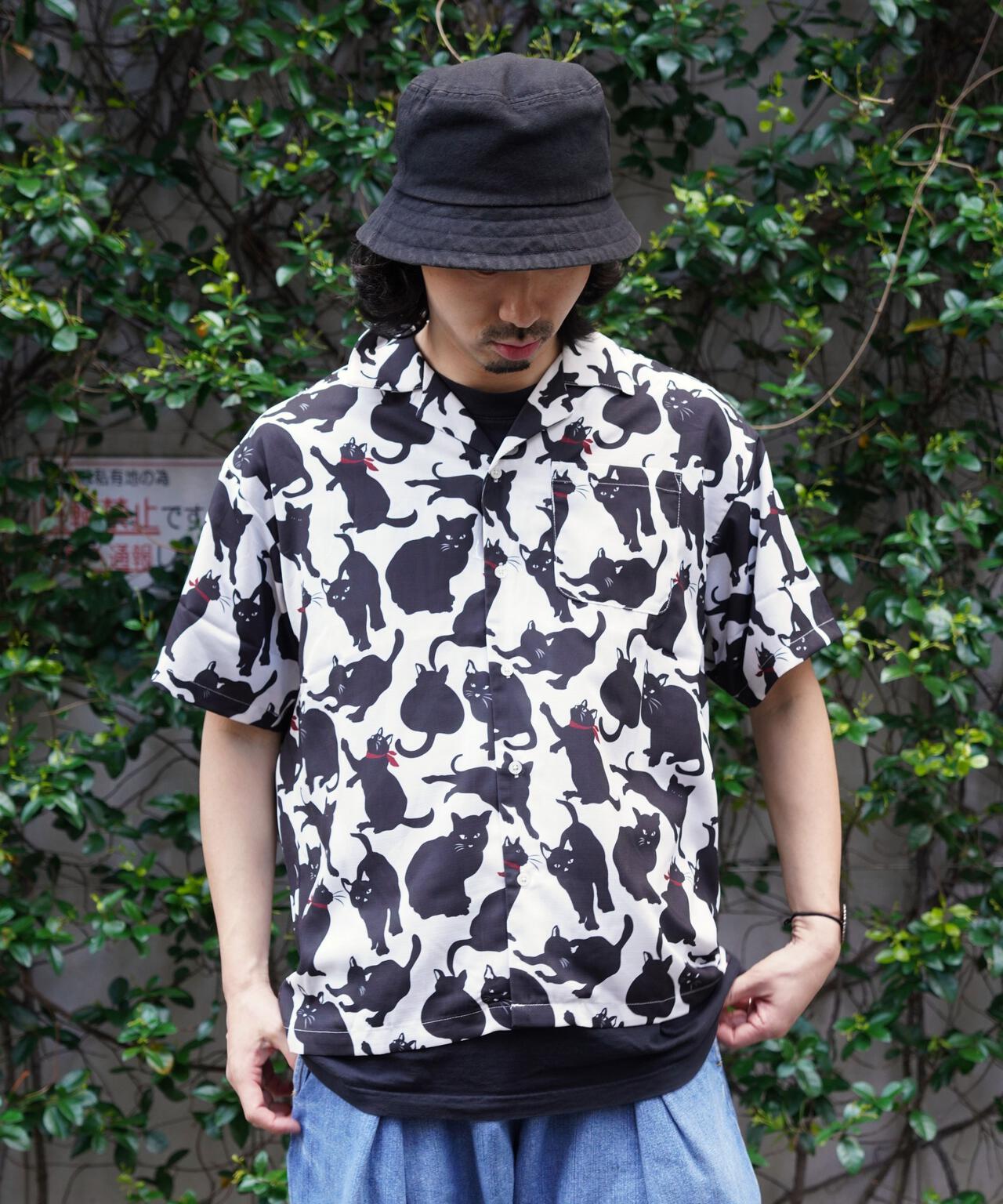 B omnivore/ビーオムニボー CAT S/S SHIRT | BEAVER（ビーバー
