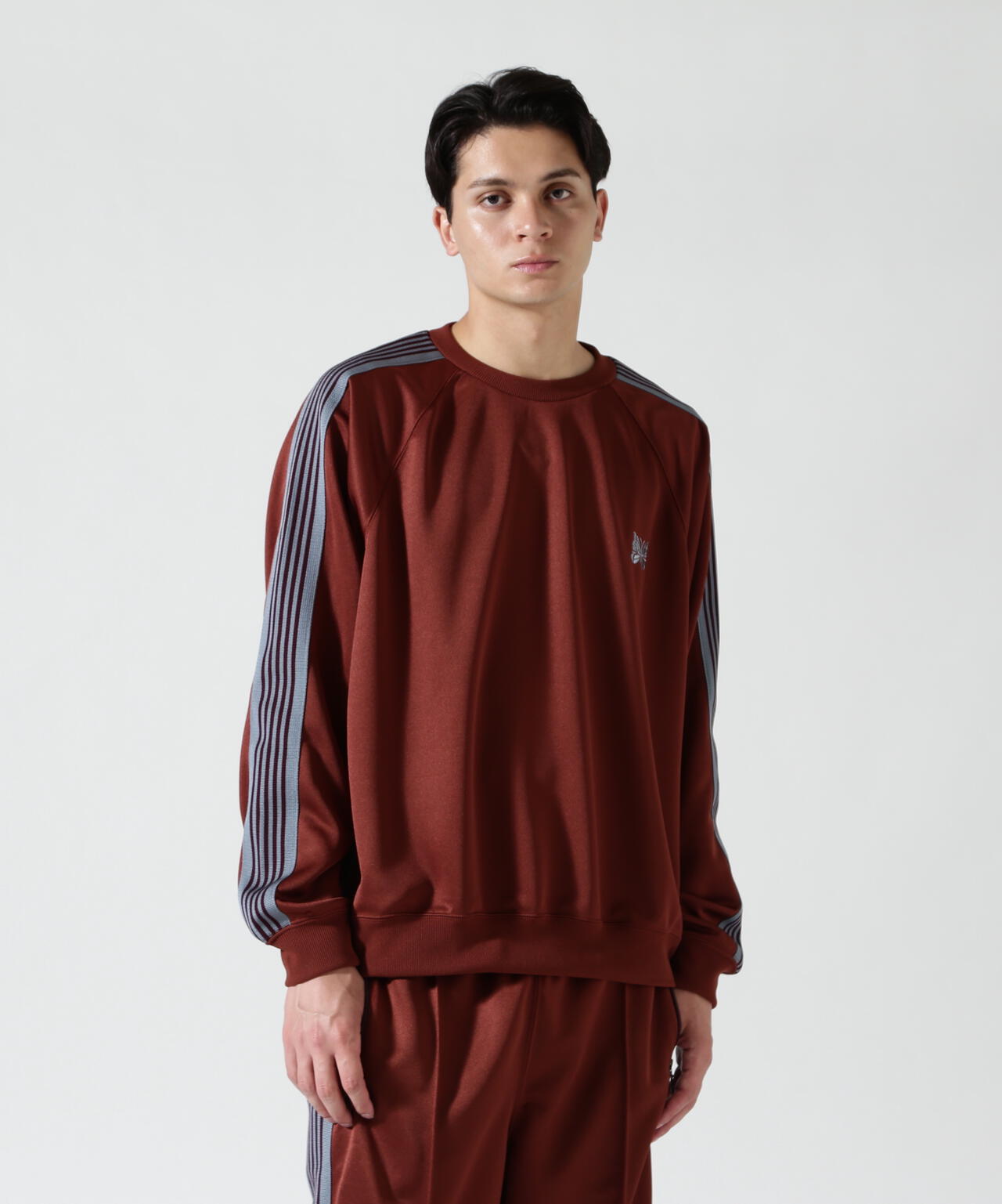 Neck Crew Track Needles/ニードルズ ニードルズ Shirt Neck Crew Track Tシャツ Needles Shirt BEAVER | Smooth Poly - トップス