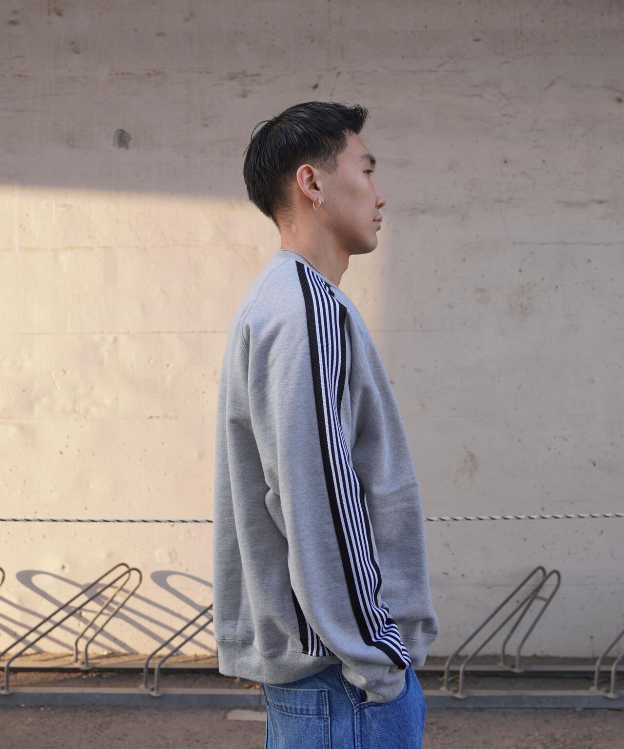 Needles/ニードルズ　別注Track Crew Neck Shirt - Cotton Jersey