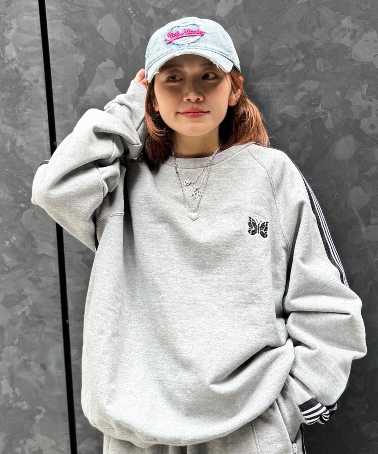 Needles/ニードルズ 別注Track Crew Neck Shirt - Cotton Jersey
