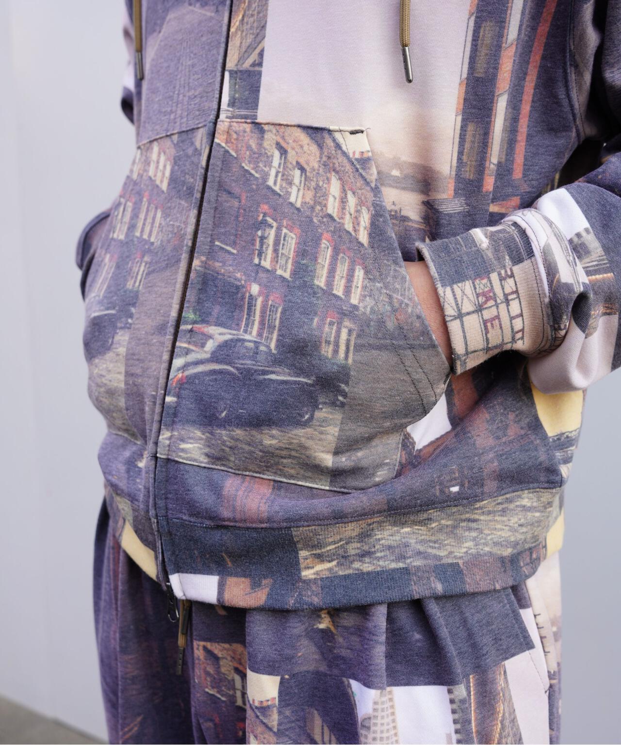 B omnivore/ビーオムニボー　GRAPHIC HOODIE