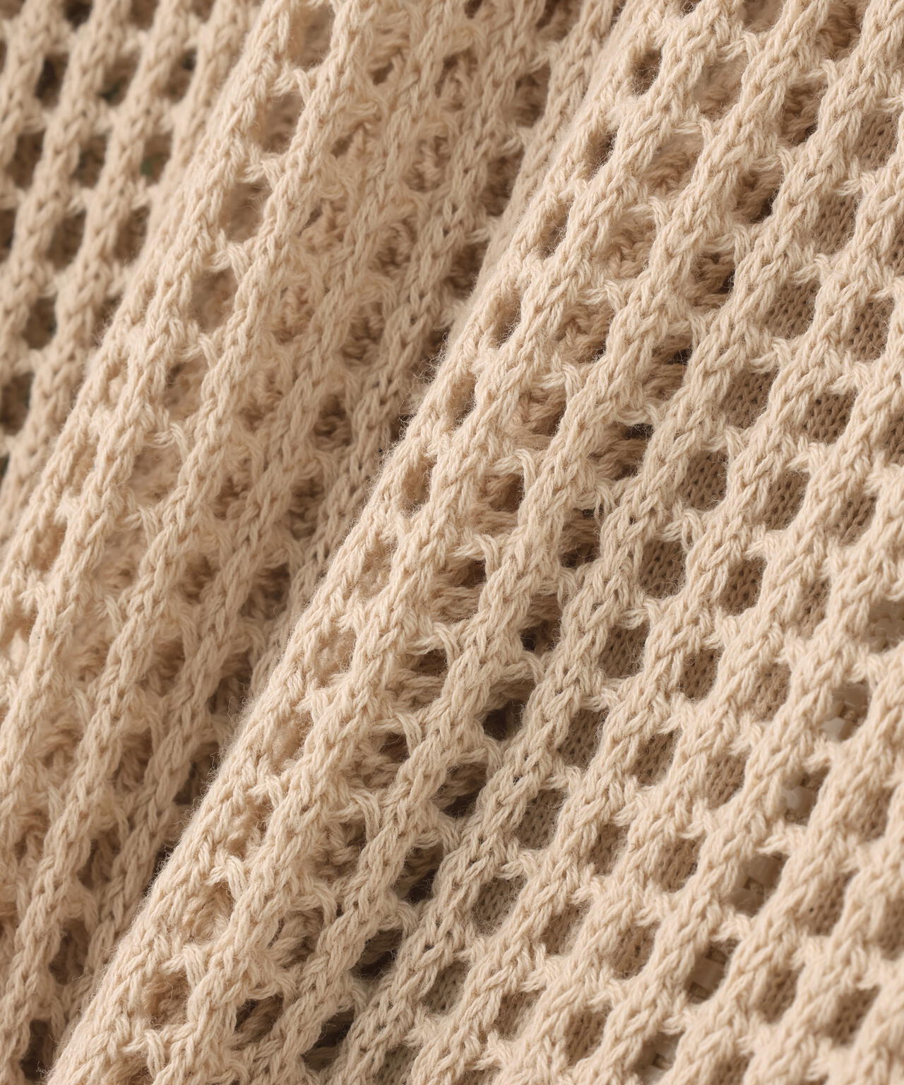 B omnivore/ビーオムニボー　HAND - STITCH MESH HOODIE