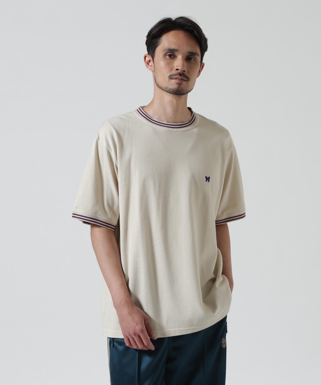 Needles/ニードルズ Ringer Tee - Cotton Pique | BEAVER（ビーバー