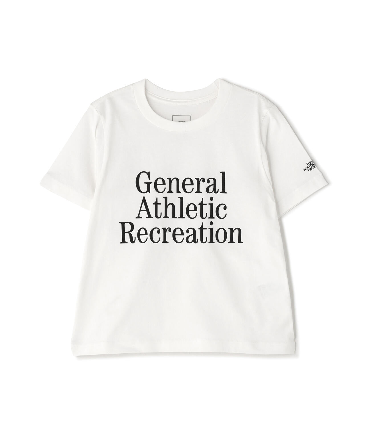 THE NORTH FACE/ザ・ノース・フェイス GAR Typographic White S/S Tee