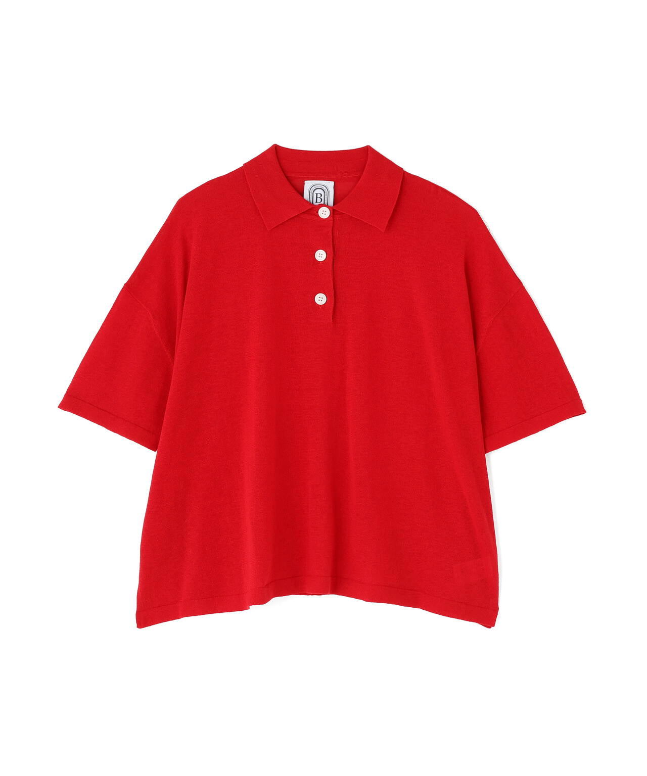 B omnivore/ビーオムニボー　アサーメンポロシャツ WOMEN'S