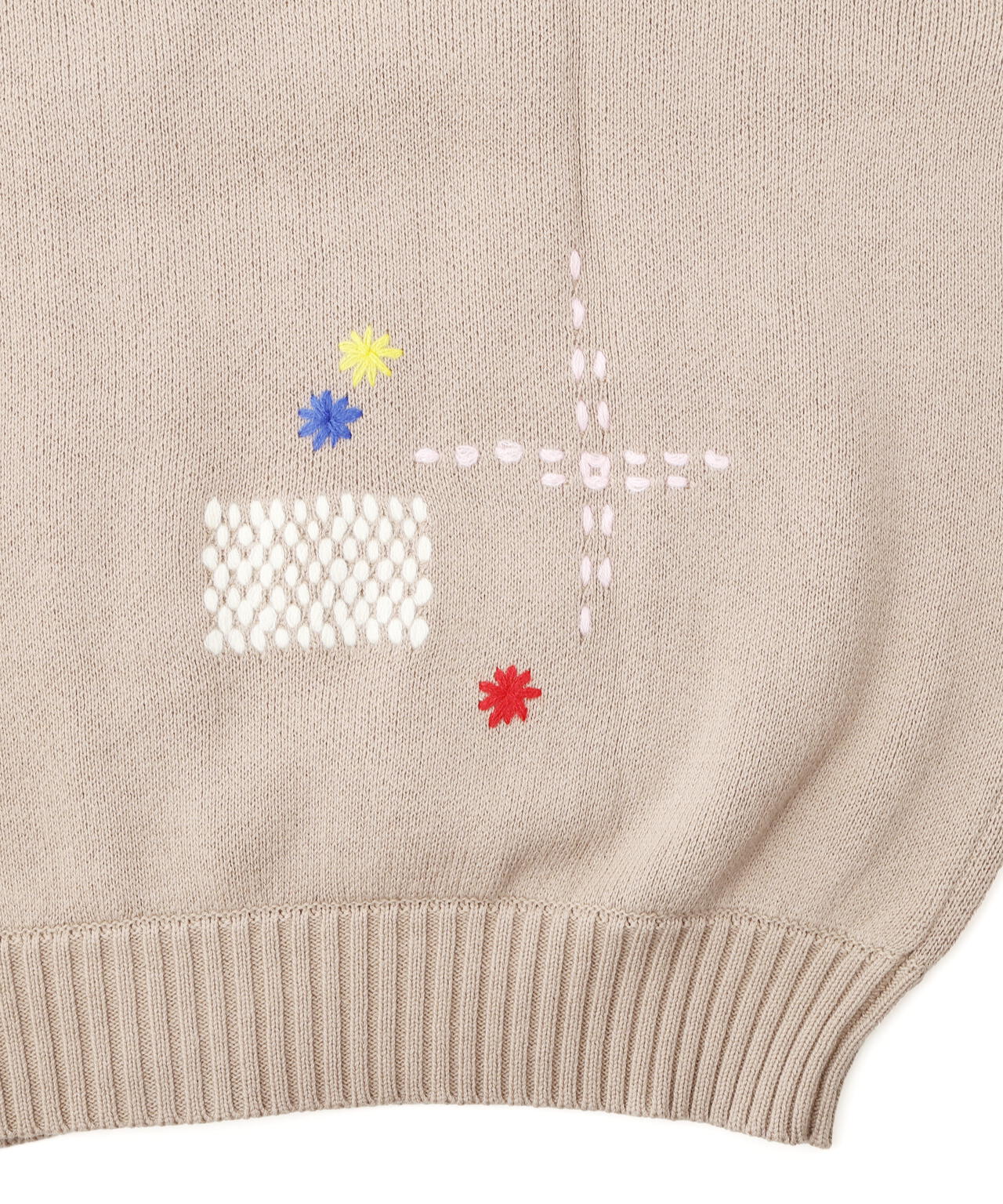 B omnivore/ビーオムニボー HAND STITCH CARDIGAN ハンドステッチ