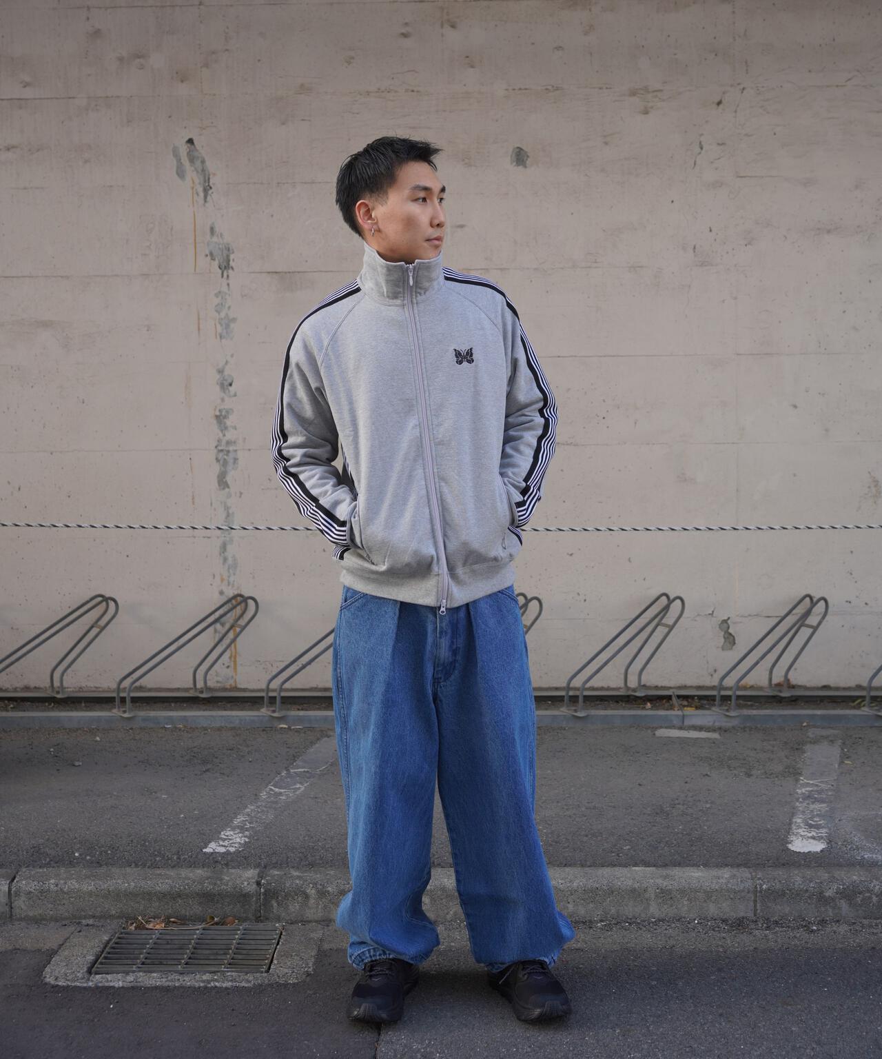 Wataru MiiウールジャケットL ネイティブ柄　銀B Needles/ニードルズ 別注Track Jacket - Cotton Jersey | BEAVER