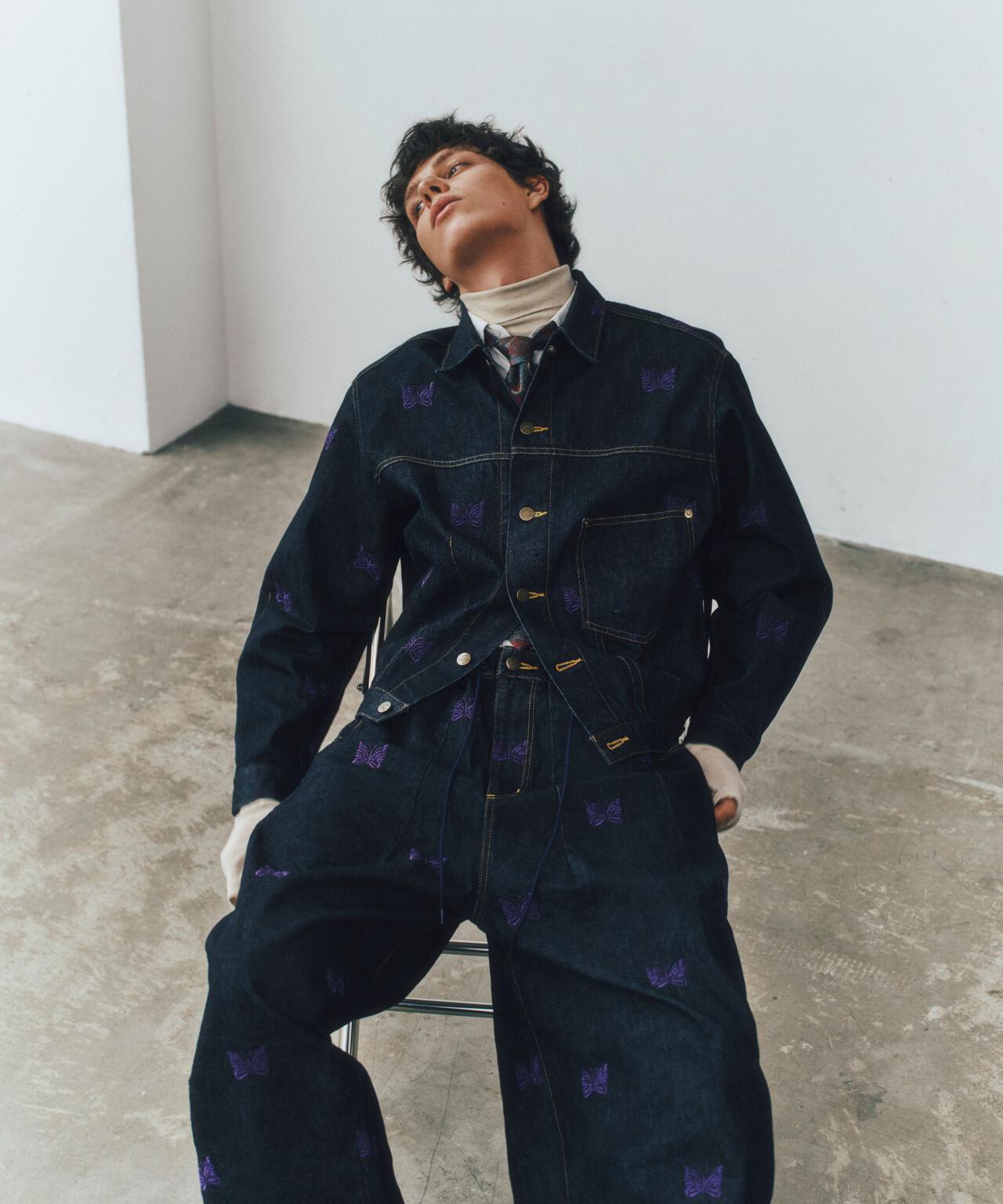 Needles/ニードルズ 別注Darts Bottom Jean Jacket - 12oz Denim