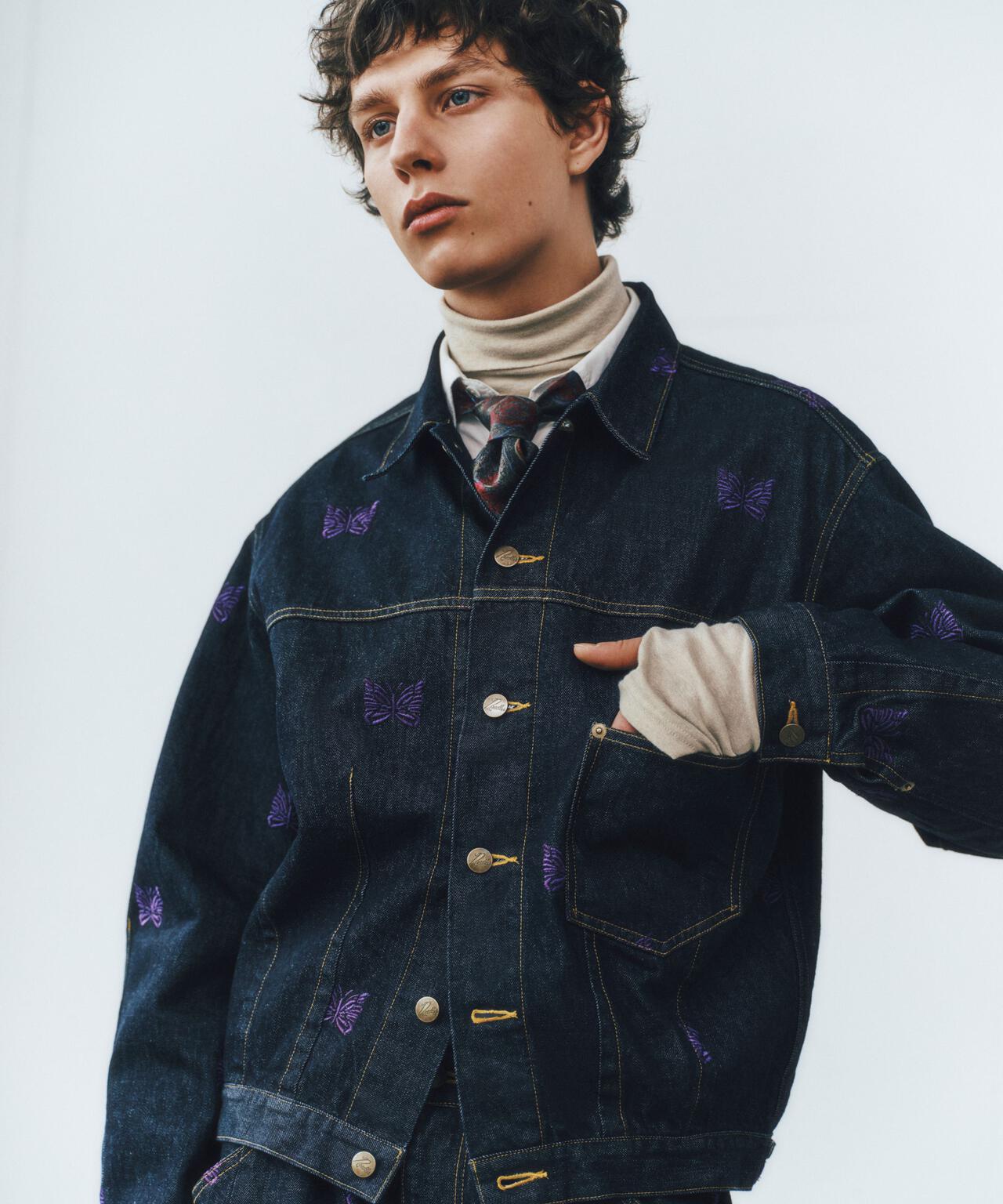 Needles/ニードルズ 別注Darts Bottom Jean Jacket - 12oz Denim