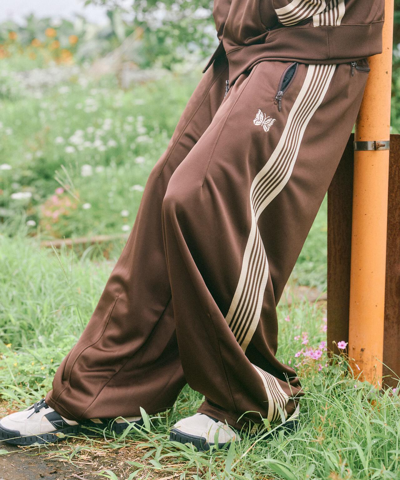 Needles × BEAVER 別注 トラックパンツ Poly Smooth Needles/ニードルズ 別注H.D. Track Pant - Poly Smooth | BEAVER