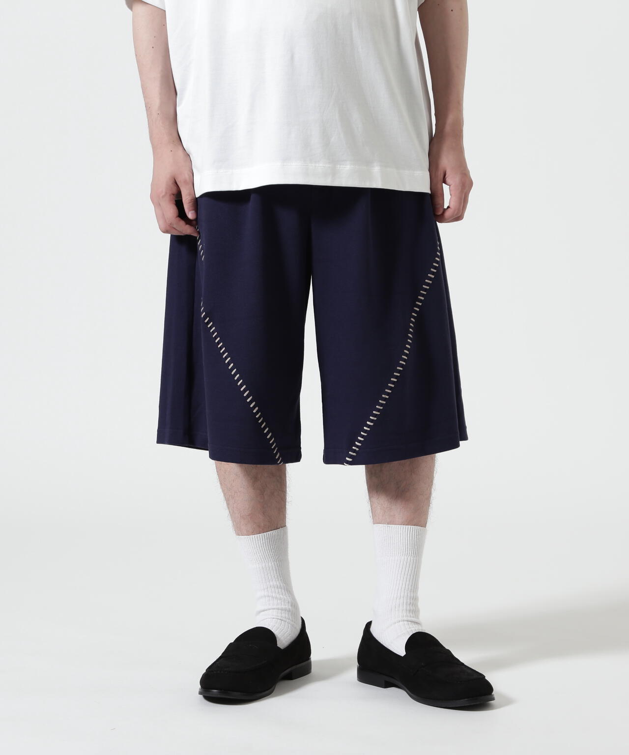 B omnivore/ビーオムニボー STITCH SHORTS ステッチショーツ | BEAVER