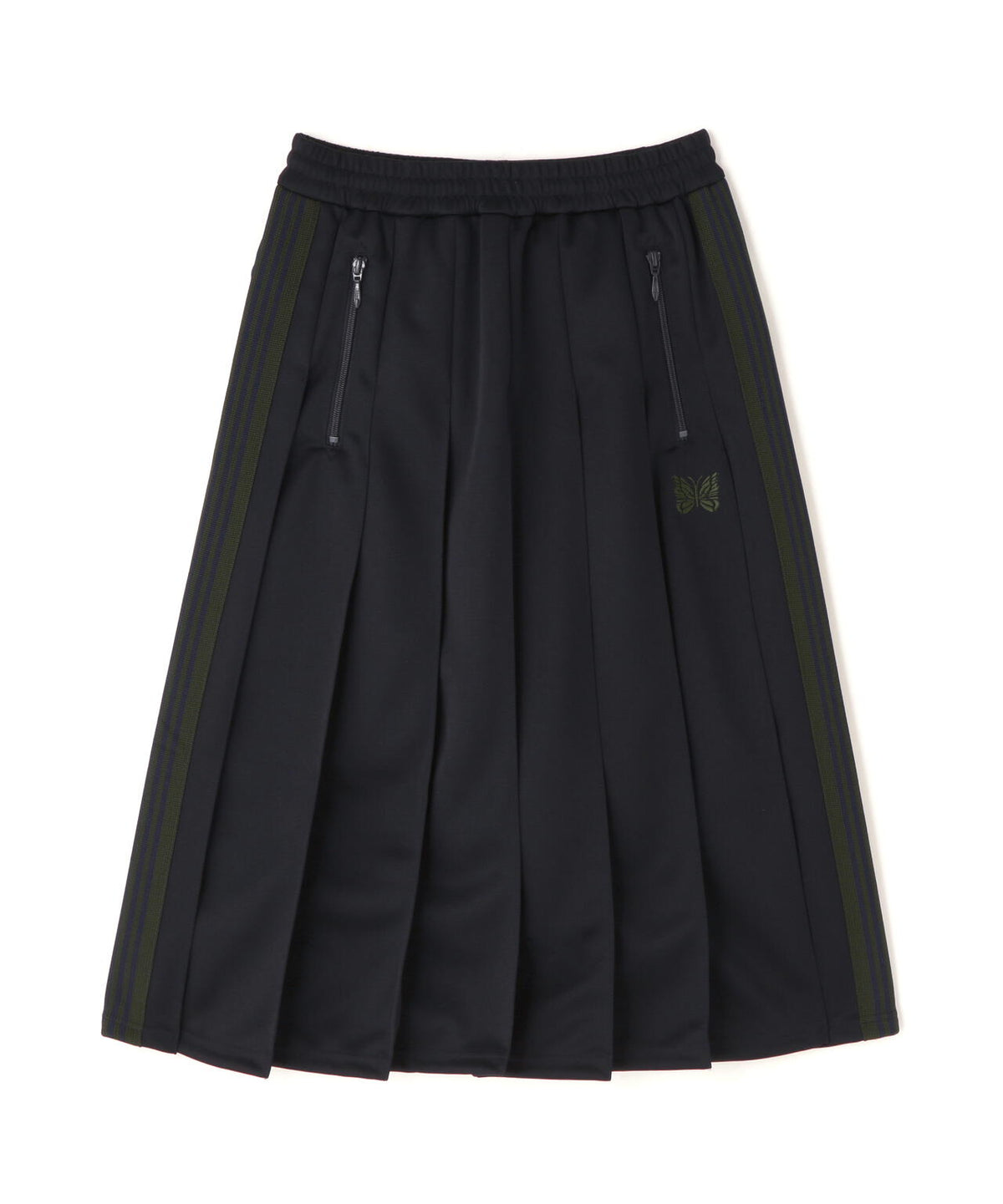 Needles/ニードルズ　Pleated Track Skirt - Poly Smooth TY357