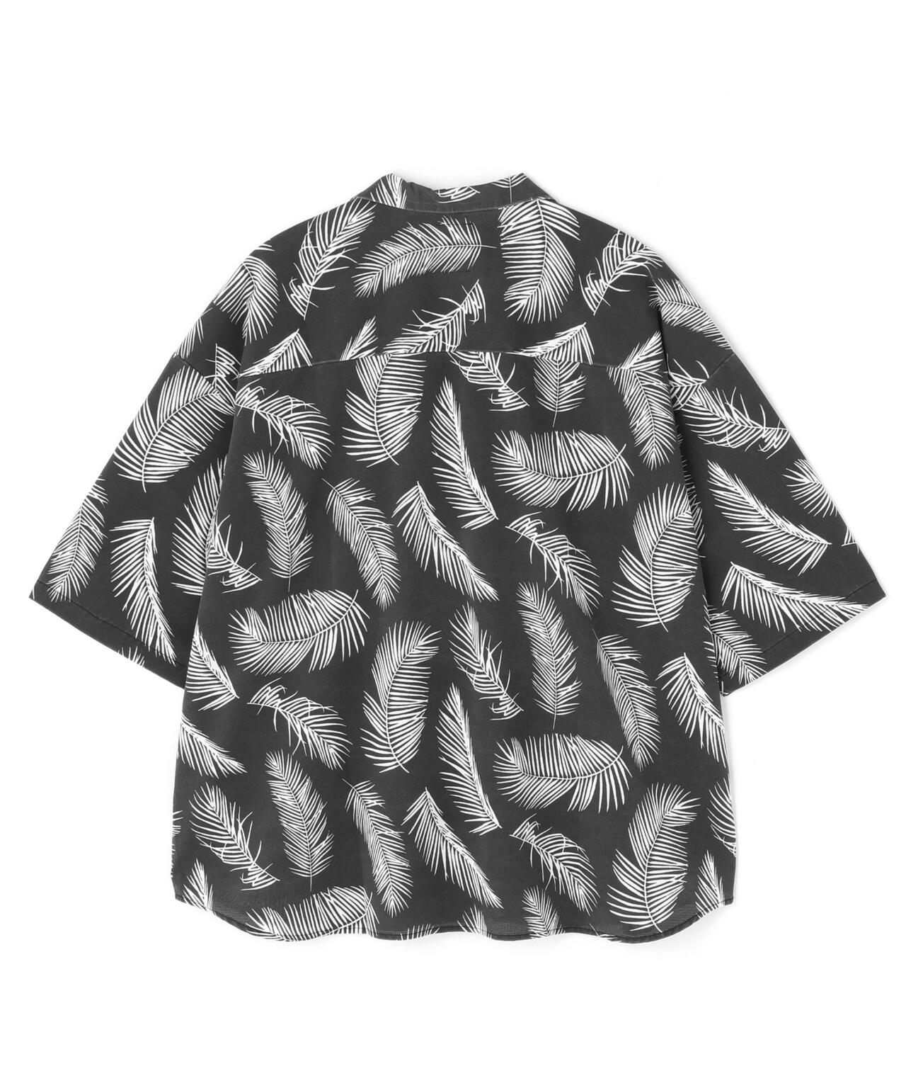 B omnivore/ビーオムニボー　PIGMENT WIND CLOTH SHIRT ピグメントウインドクロスシャツ