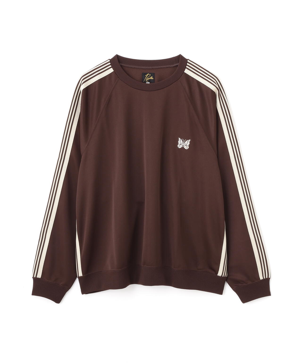 Needles/ニードルズ　別注Track Crew Neck Shirt - Poly Smooth