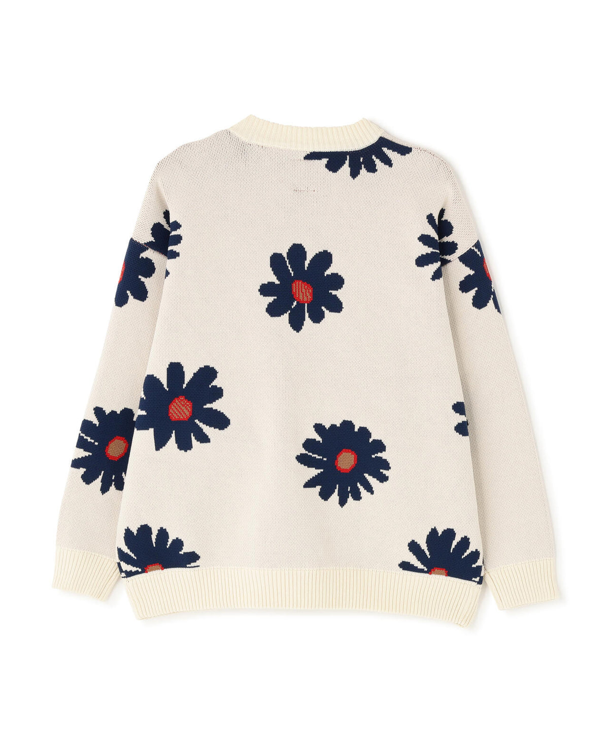 B omnivore/ビーオムニボー　FLOWER KNIT TOP