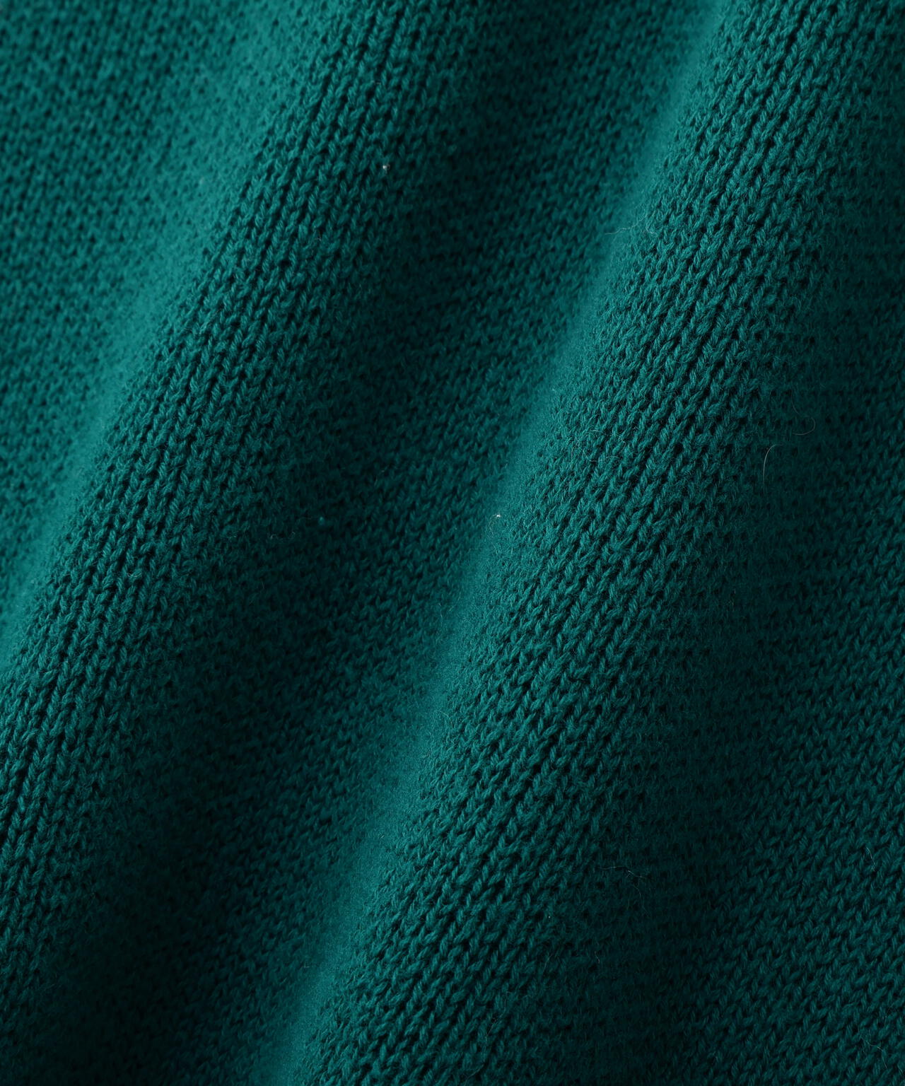 B omnivore/ビーオムニボー　HAND STITCH CREWNECK KNIT ハンドステッチクルーネックニット