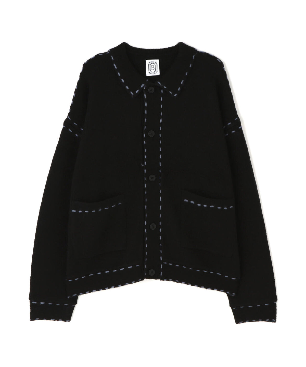 B omnivore/ビーオムニボー  HAND STITCH KNIT