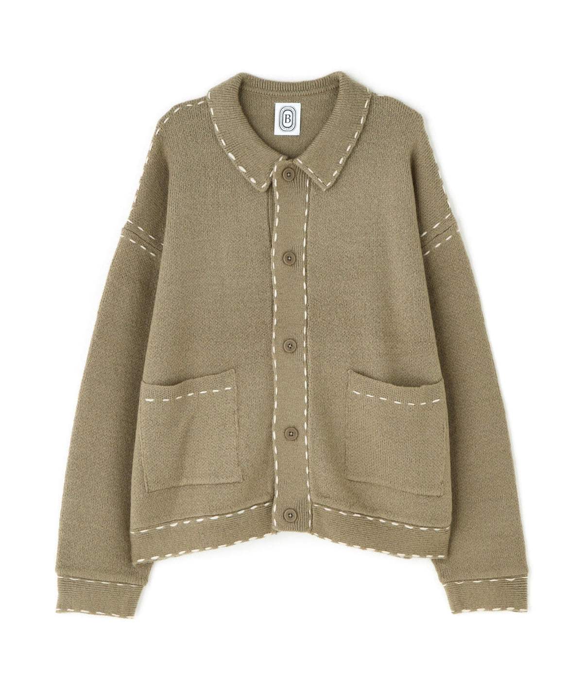 B omnivore/ビーオムニボー  HAND STITCH KNIT
