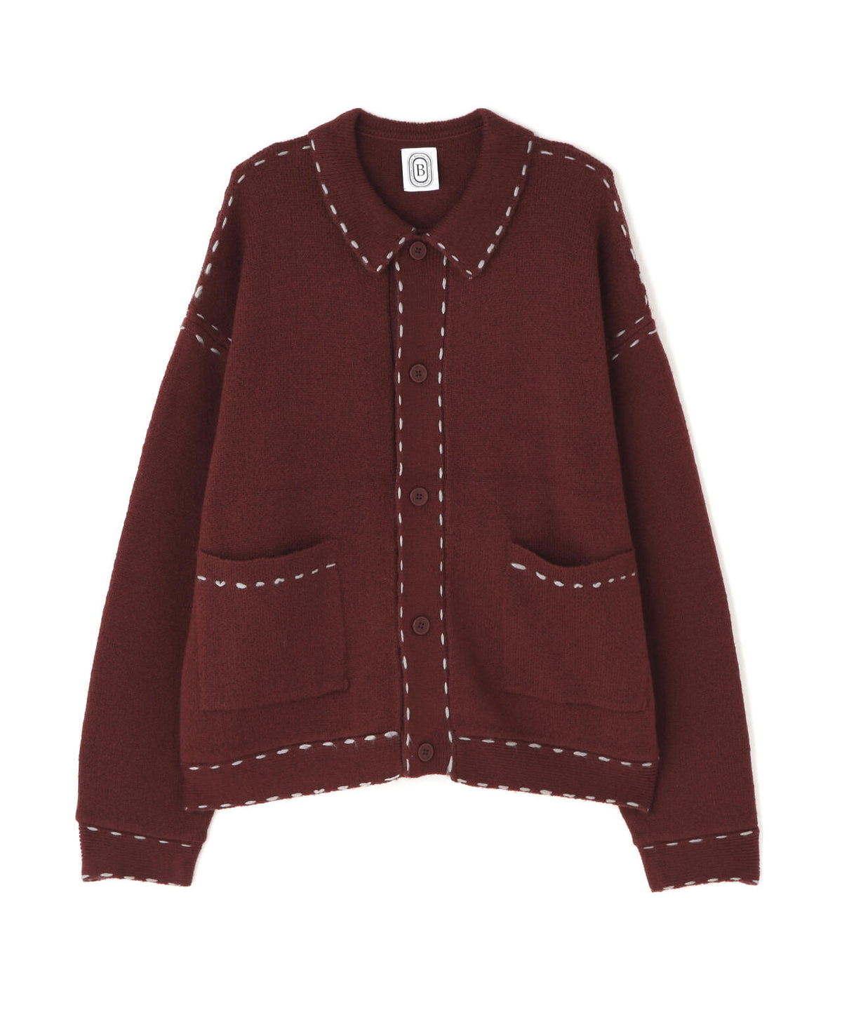 B omnivore/ビーオムニボー  HAND STITCH KNIT