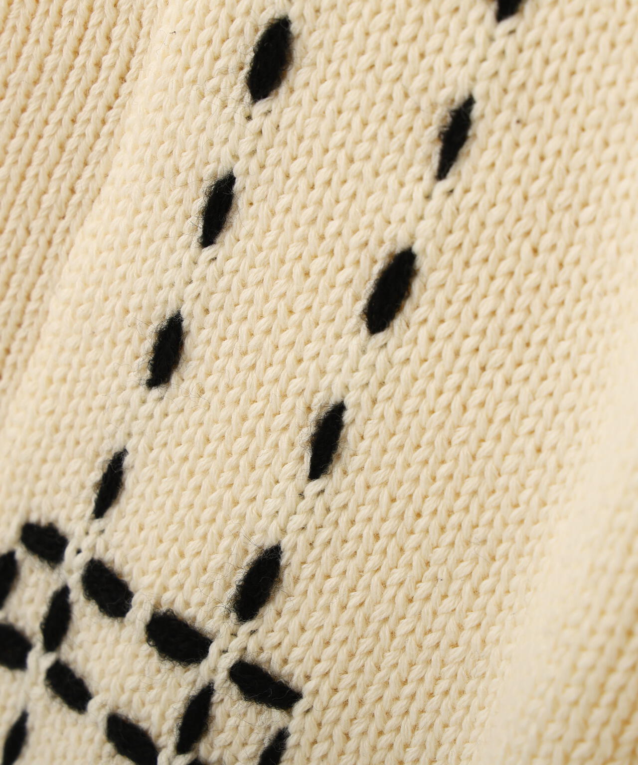 B omnivore/ビーオムニボー　HANDSTITCH CABLE KNIT JACKET ハンドステッチケーブルニットジャケット
