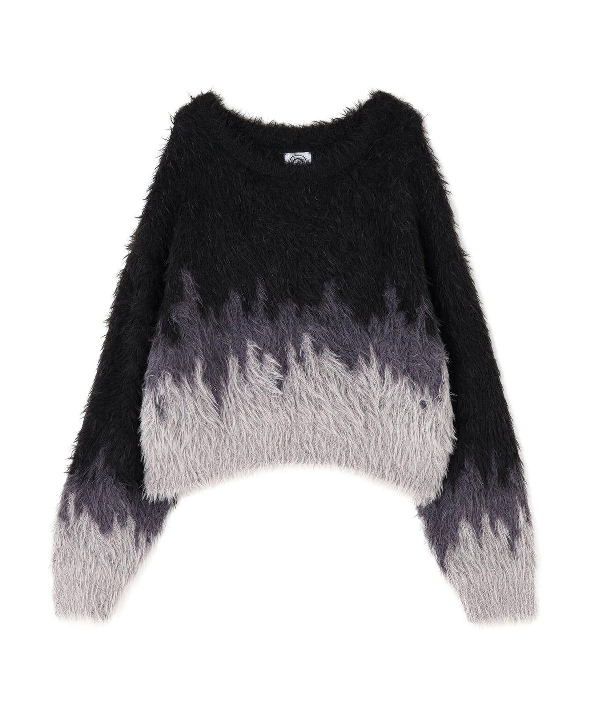 B omnivore/ビーオムニボー　SHAGGY KNIT　