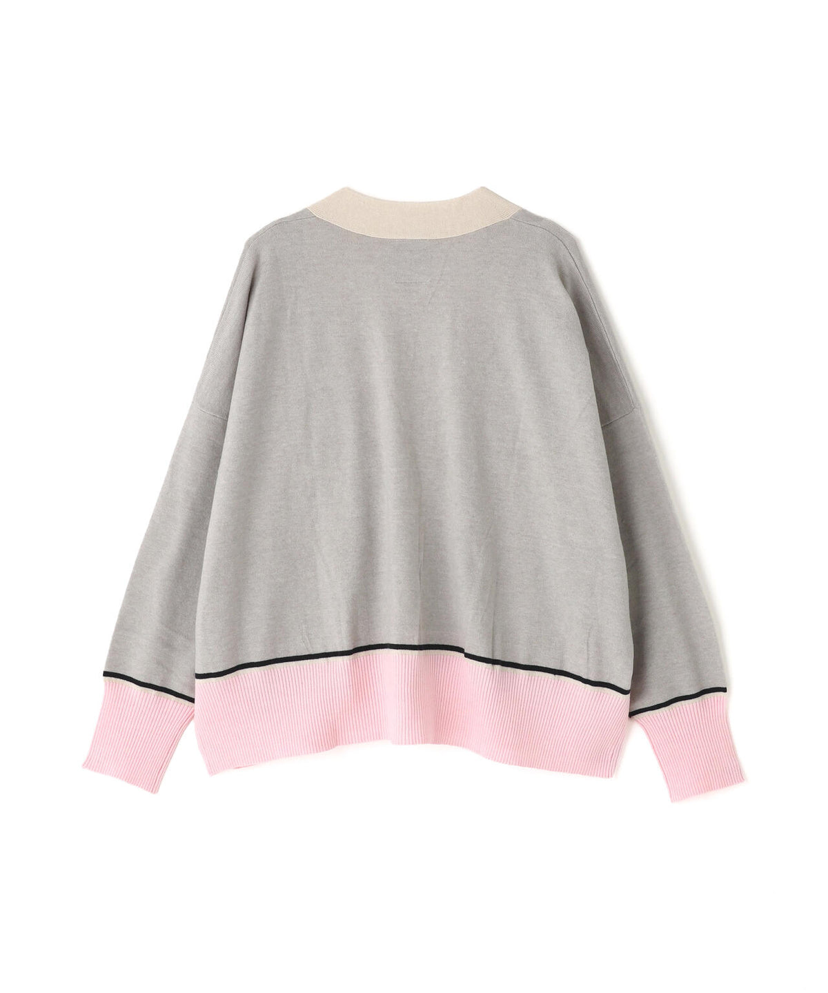 B omnivore/ビーオムニボー  カバーリング ヤーン ワイド Vネック カーディガン（WOMEN’S）