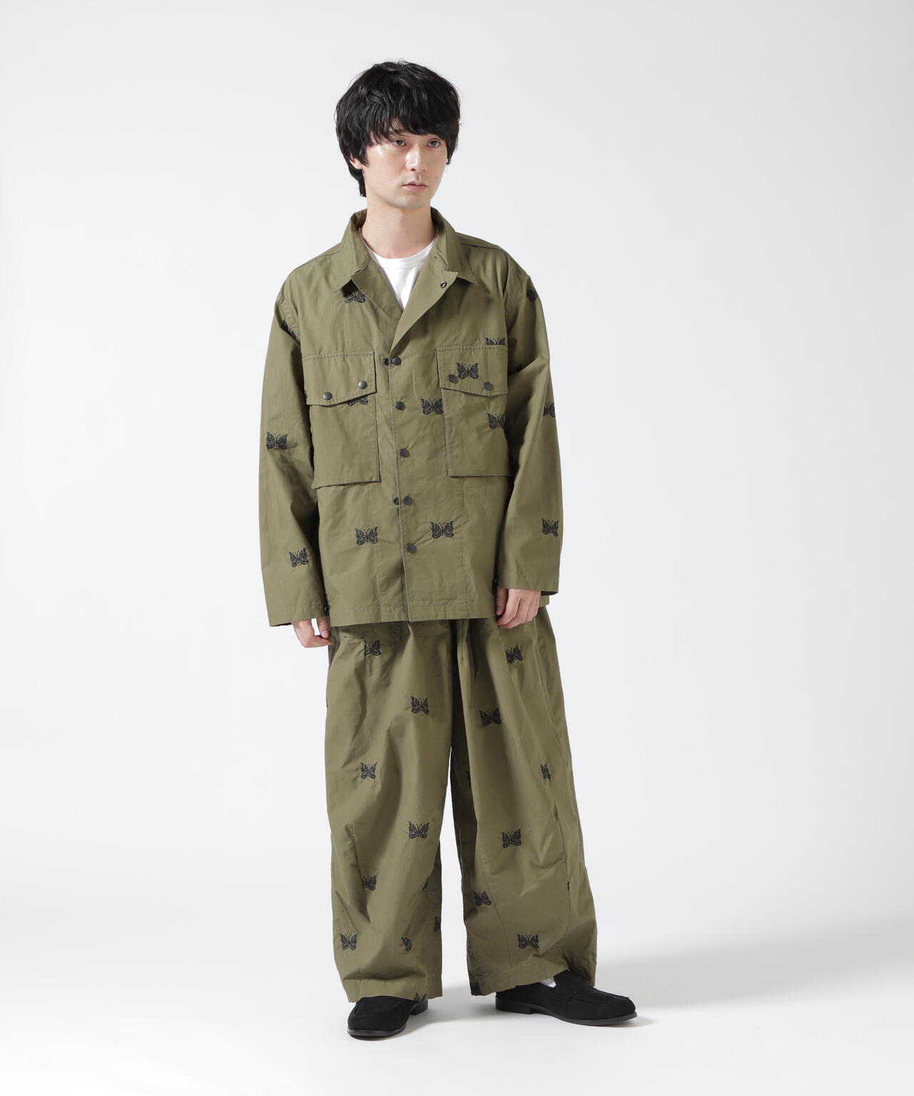 【美品】★Needles★ニードルス★ミリタリージャケット★カーキ★M Needles/ニードルズ 別注Field Jacket - Cotton Ripstop | BEAVER