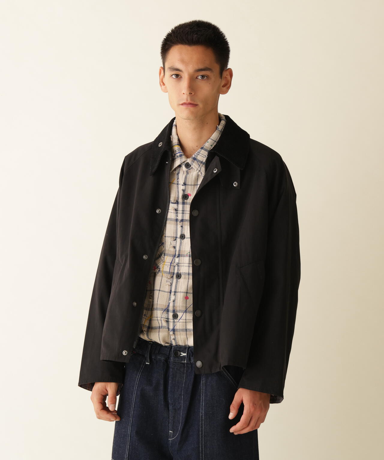 Barbour×BEAVER/バブアー×ビーバー 別注NO WAX OS TRANSPORT'26 別注