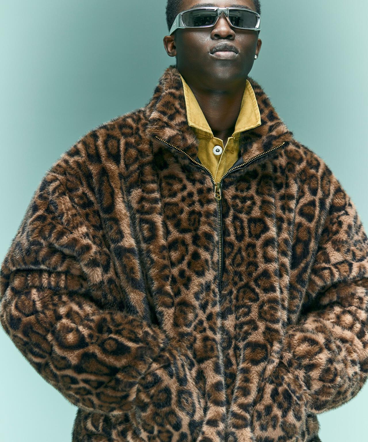 B omnivore/ビーオムニボー　ECO FUR BLOUSON エコファーブルゾン
