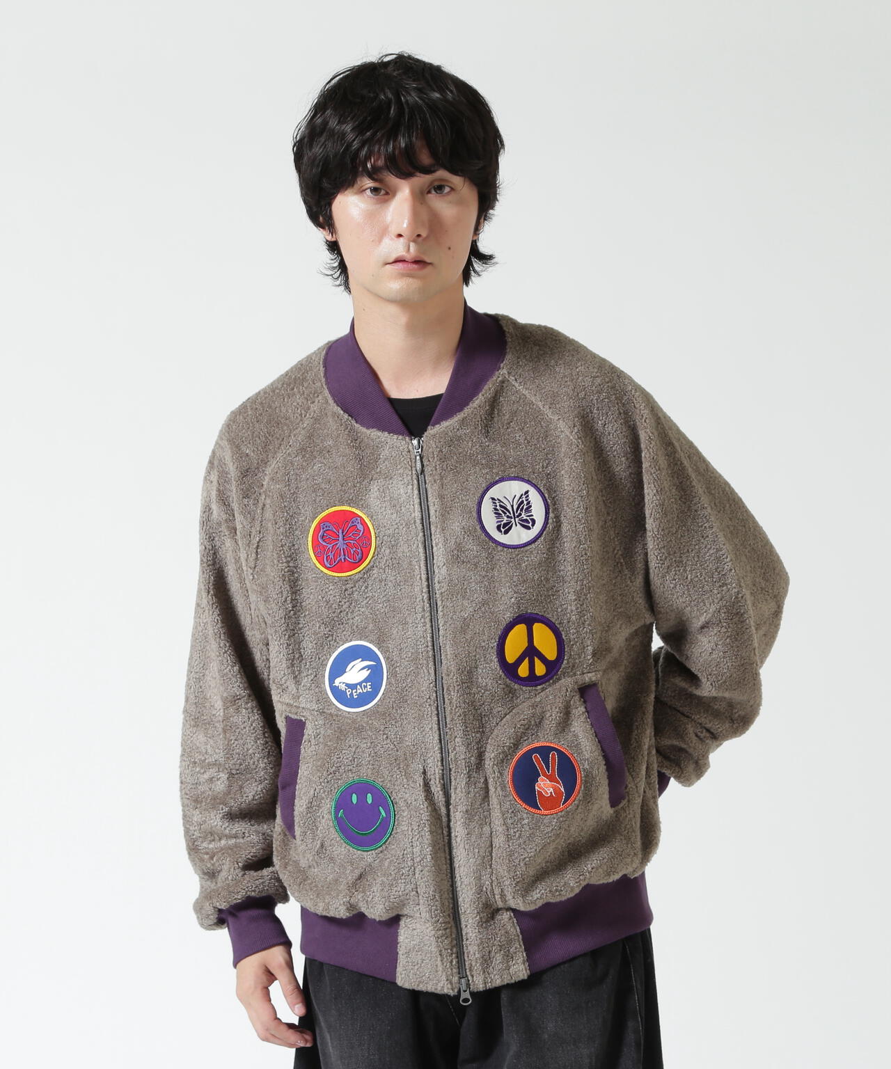 Needles/ニードルズ Souvenir Jacket - Knit Pile スーベニア