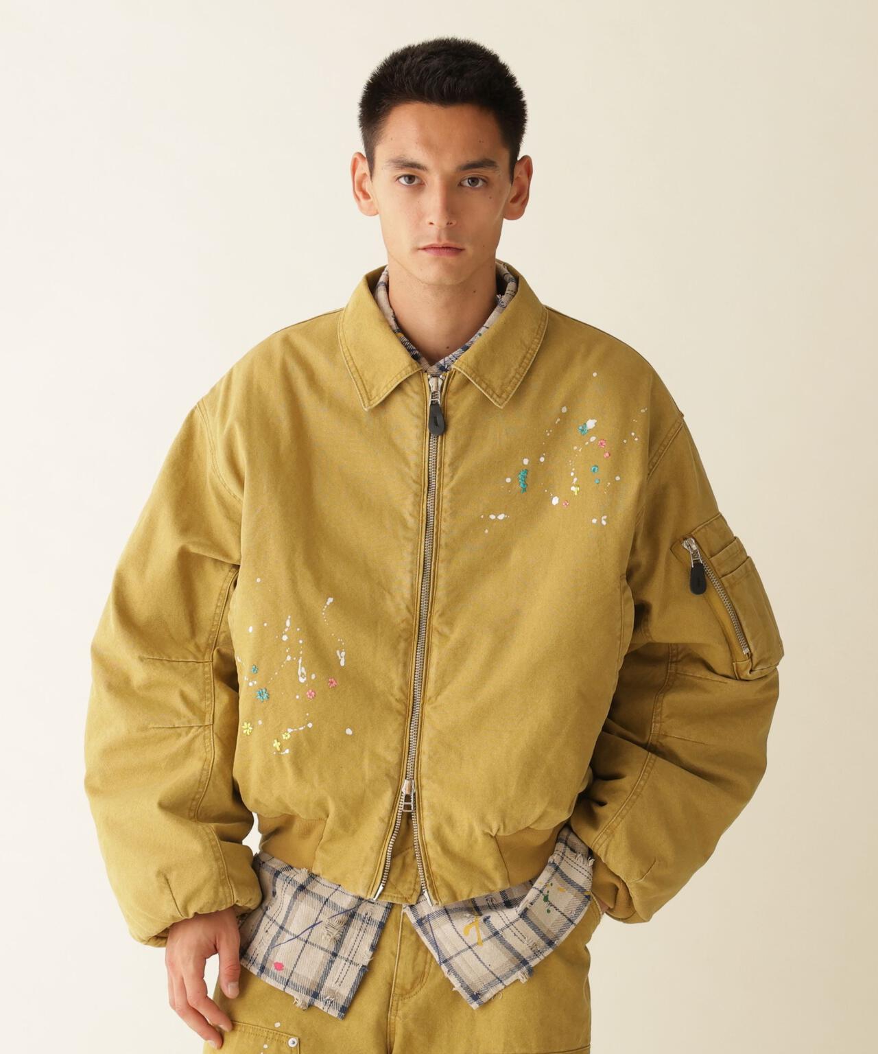 B omnivore/ビーオムニボー DUCK COLLAR JACKET ダックカラー