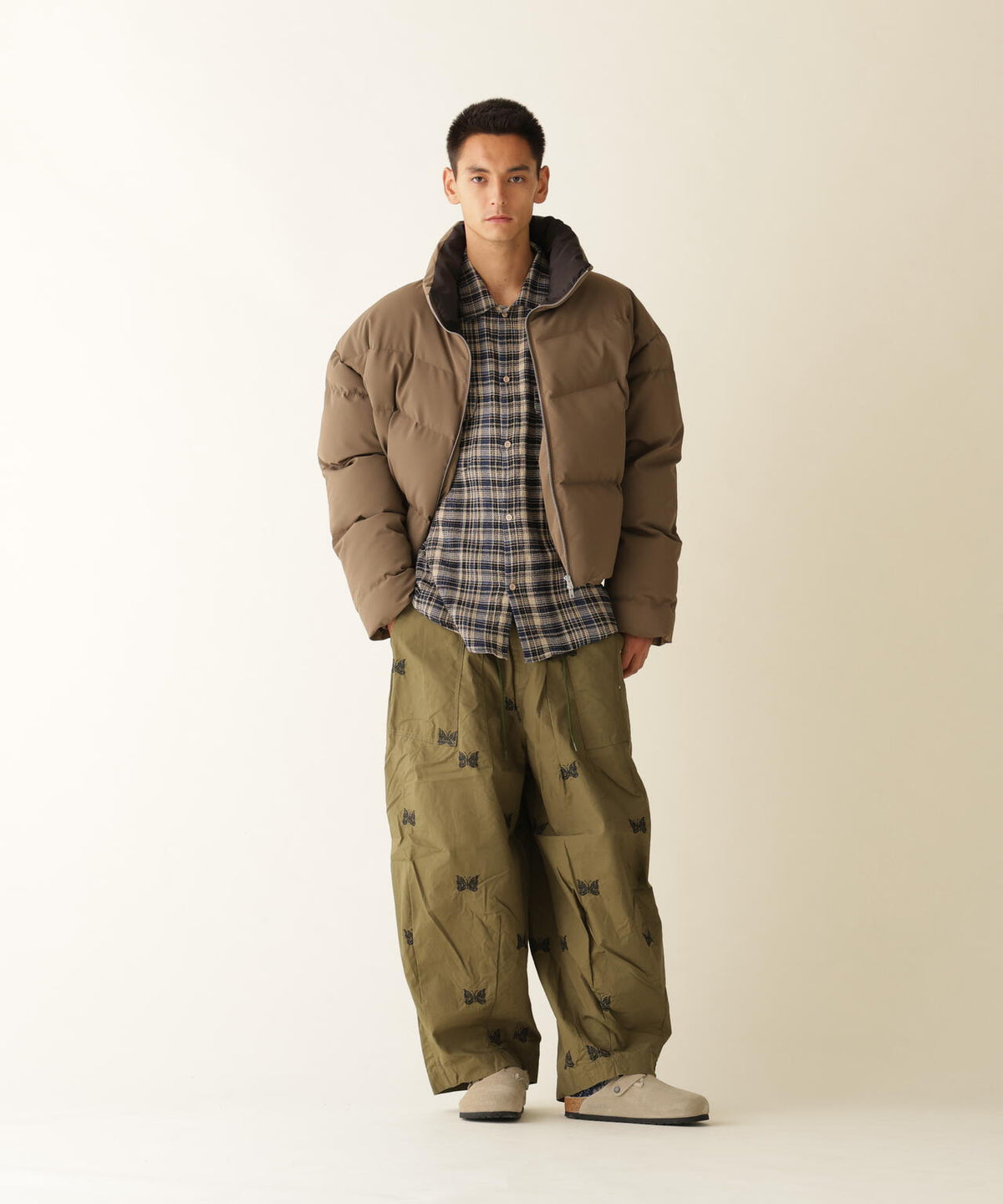B omnivore / ビーオムニボー　3LAYER STAND BLOUSON 3レイヤースタンドブルゾン