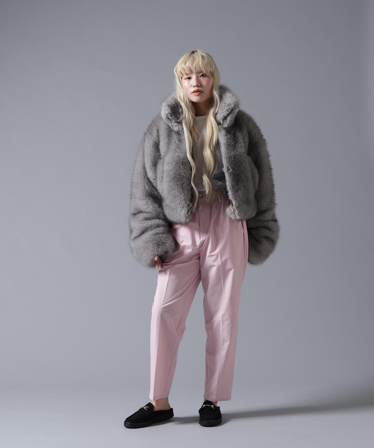 B omnivore/ビーオムニボー ECO FUR STAND BLOUSON | BEAVER（ビーバー