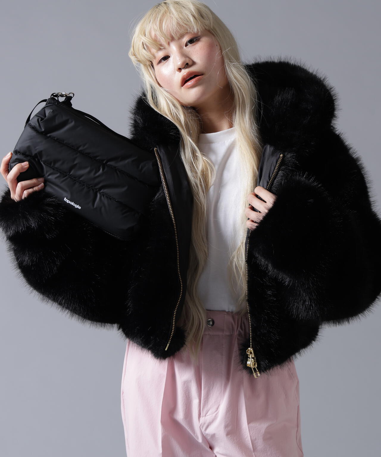 B omnivore/ビーオムニボー ECO FUR HOOD BLOUSON | BEAVER（ビーバー