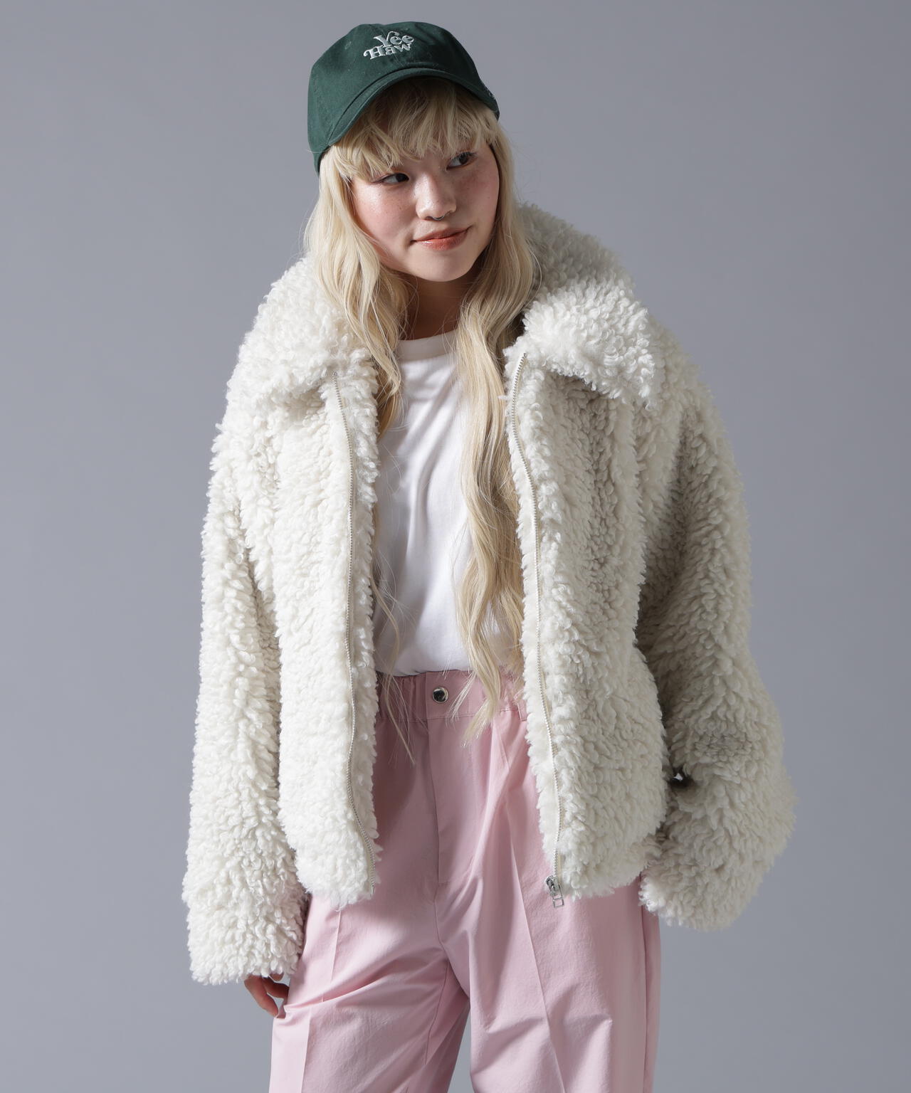 B omnivore/ビーオムニボー BOA COLLAR BLOUSON | BEAVER（ビーバー