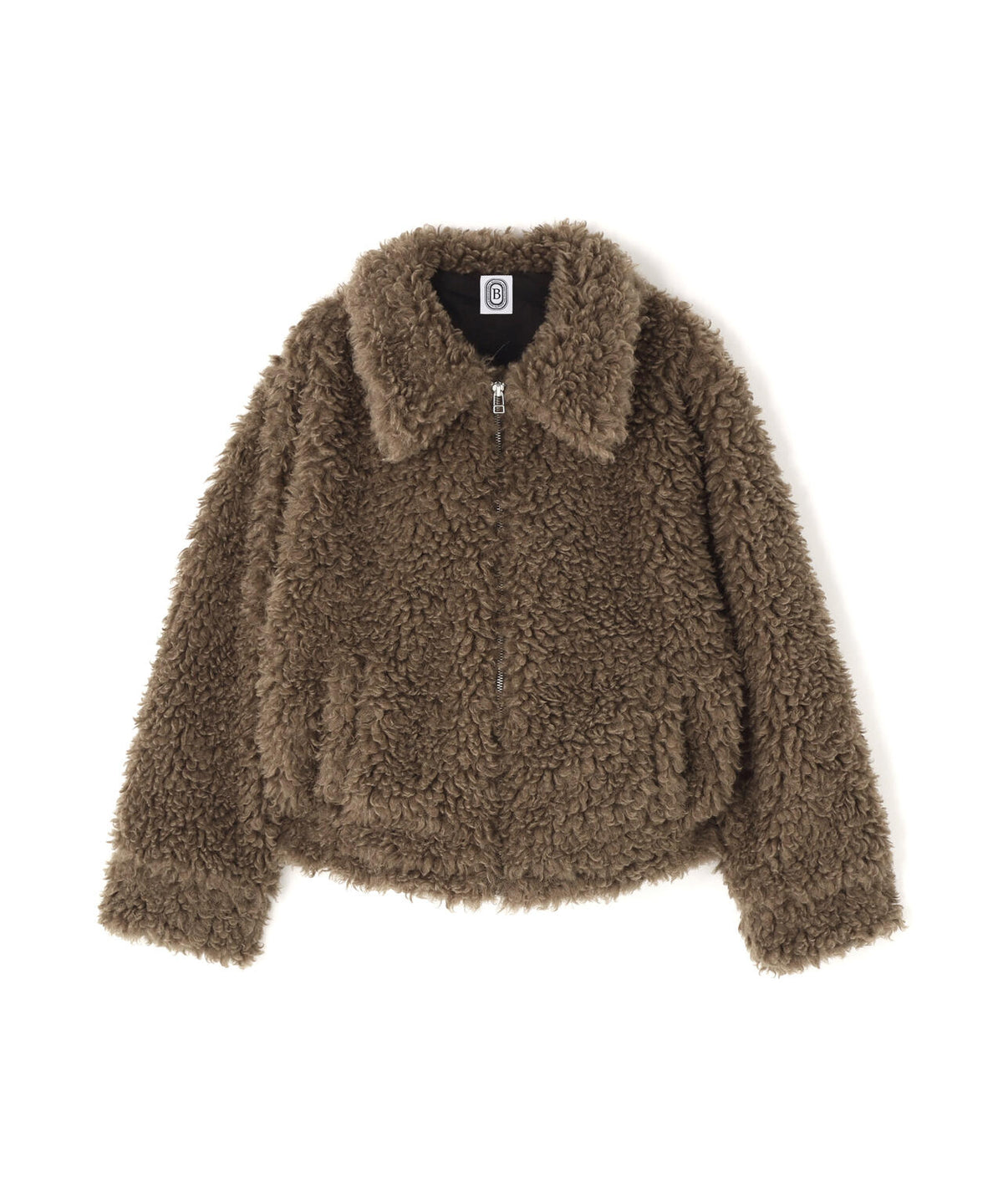 B omnivore/ビーオムニボー BOA COLLAR BLOUSON