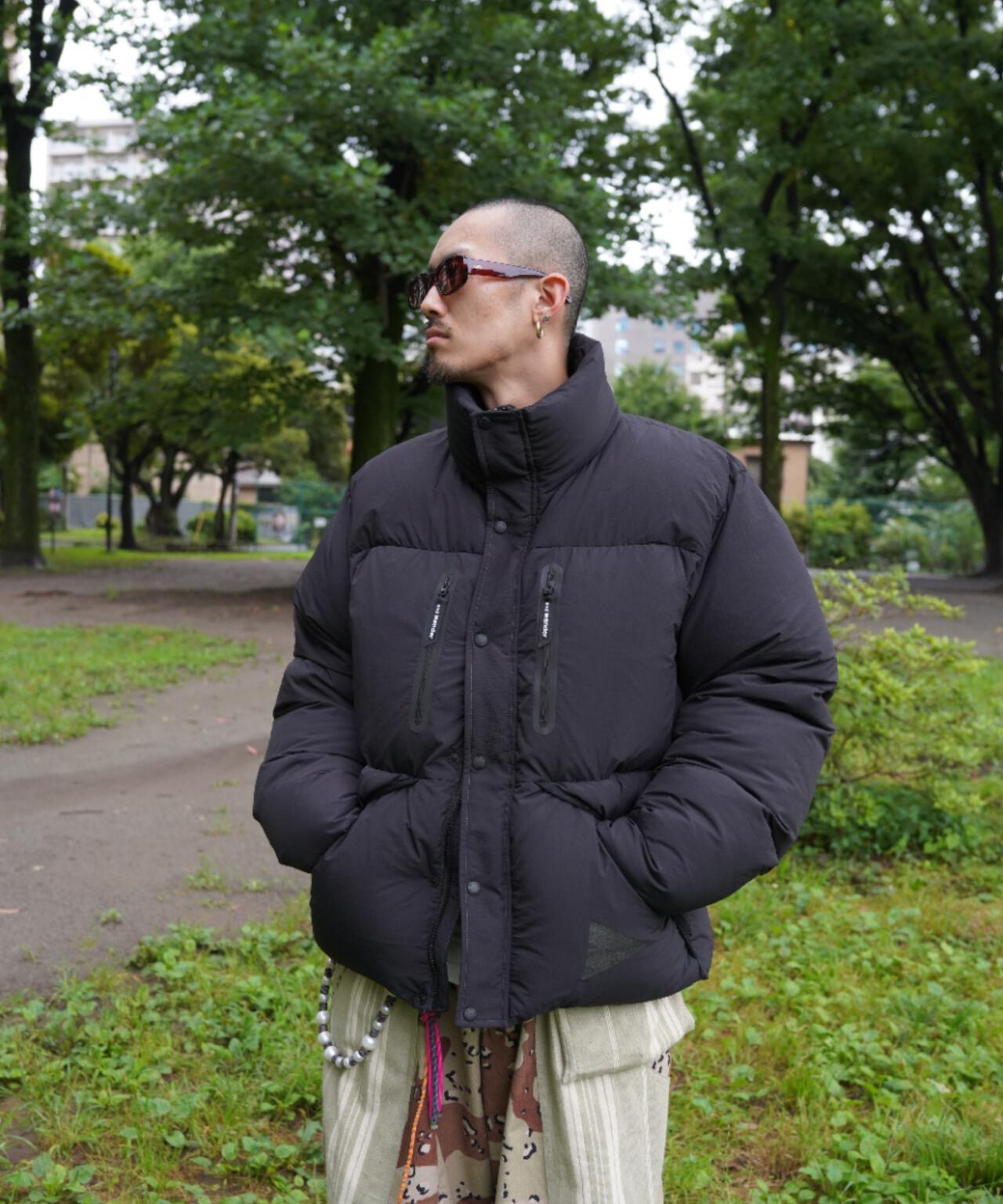 アンドワンダー ダウンジャケット and wander/アンドワンダー puffer down jacket パファーダウン