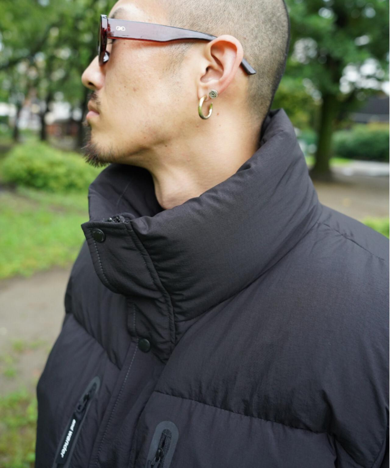 and wander/アンドワンダー puffer down jacket パファーダウン