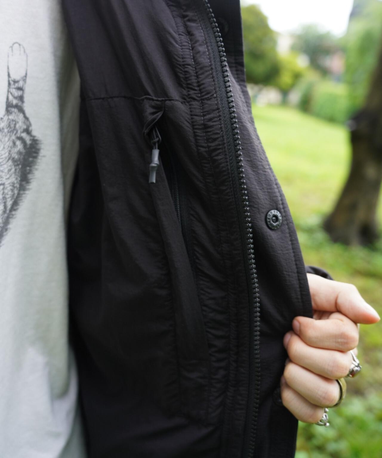 and wander/アンドワンダー　puffer down jacket　パファーダウンジャケット