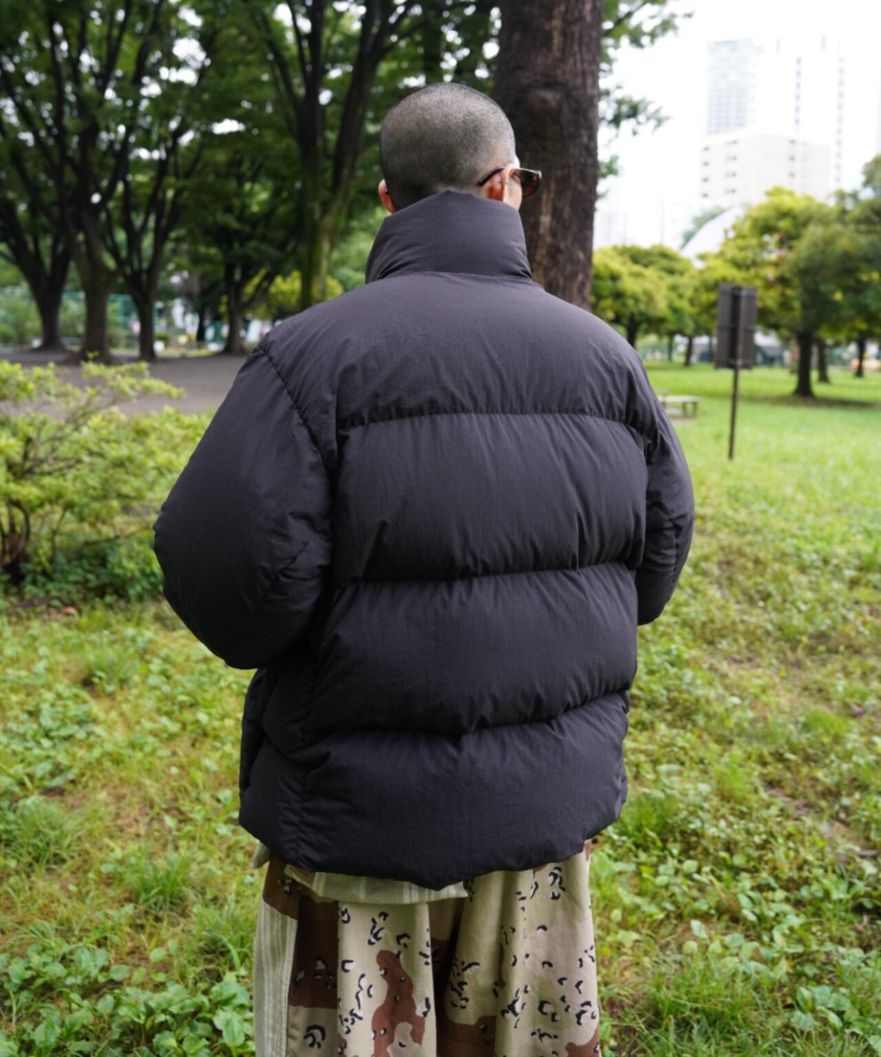 and wander/アンドワンダー puffer down jacket パファーダウン