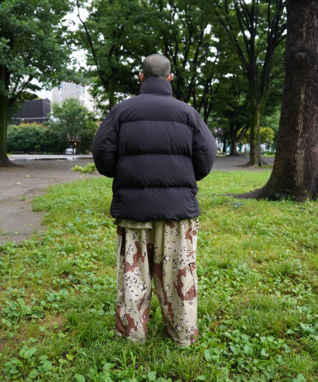 and wander/アンドワンダー puffer down jacket パファーダウン