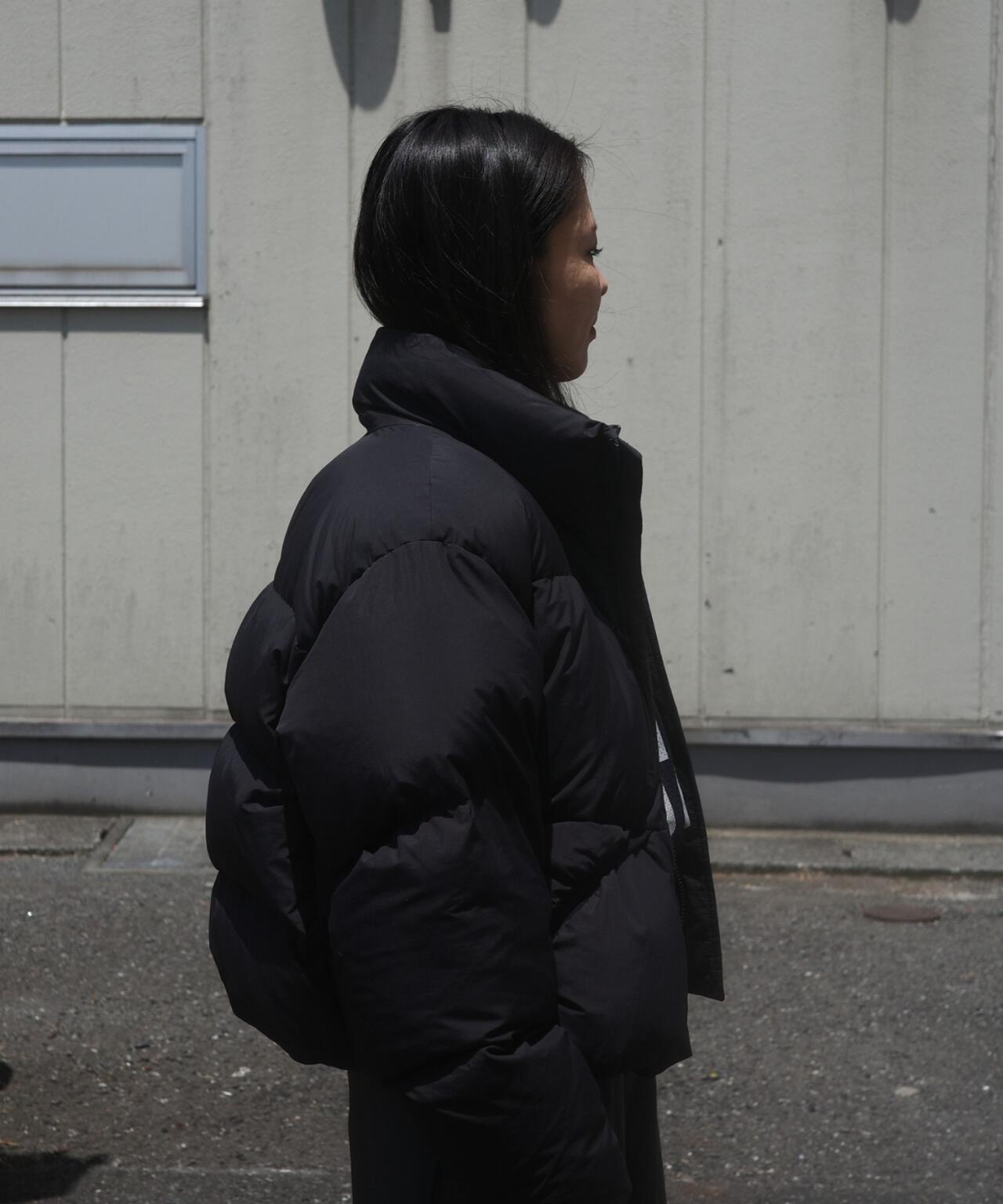 and wander/アンドワンダー　puffer down jacket　パファーダウンジャケット