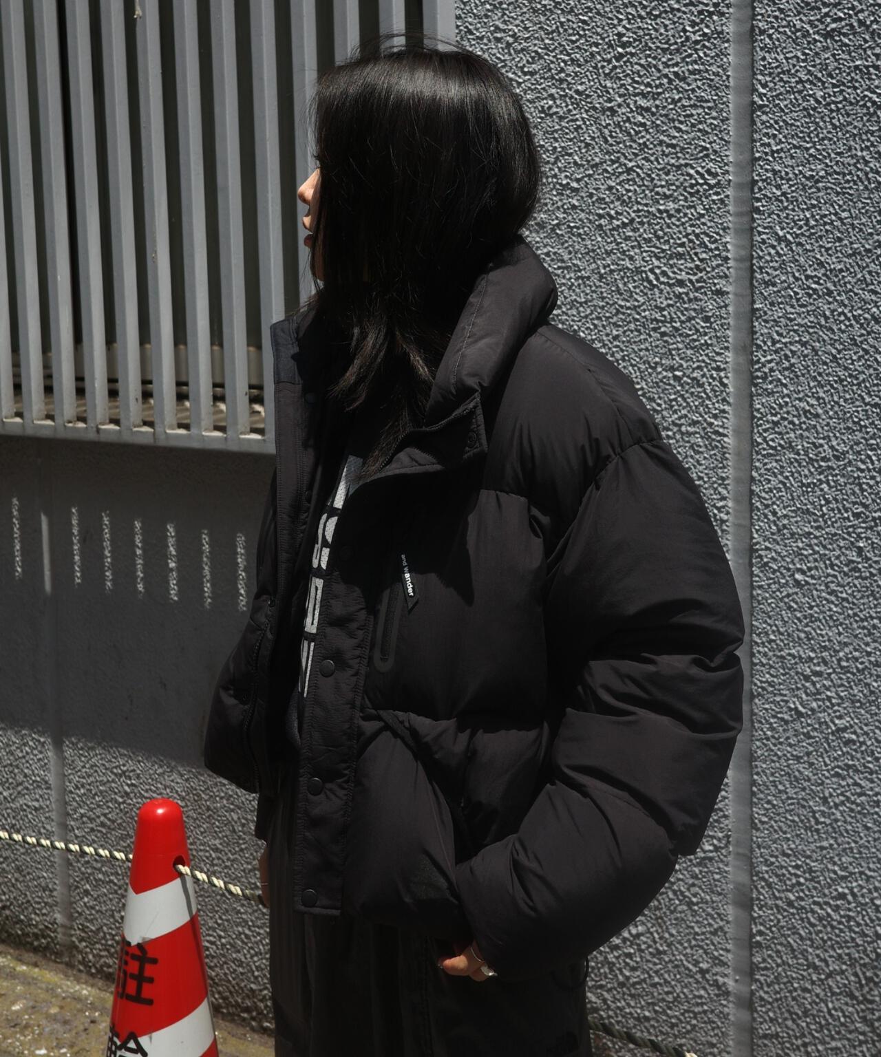 and wander/アンドワンダー　puffer down jacket　パファーダウンジャケット