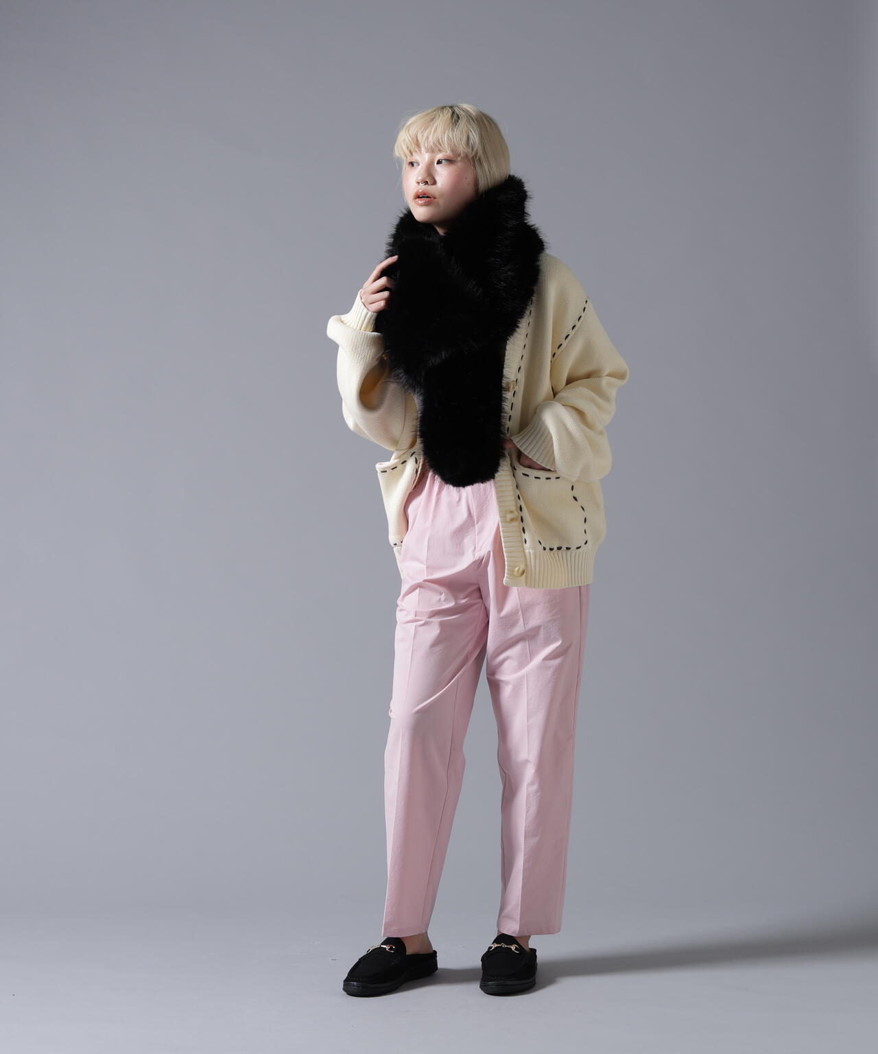 B omnivore/ビーオムニボー  ECOFUR MUFFLER