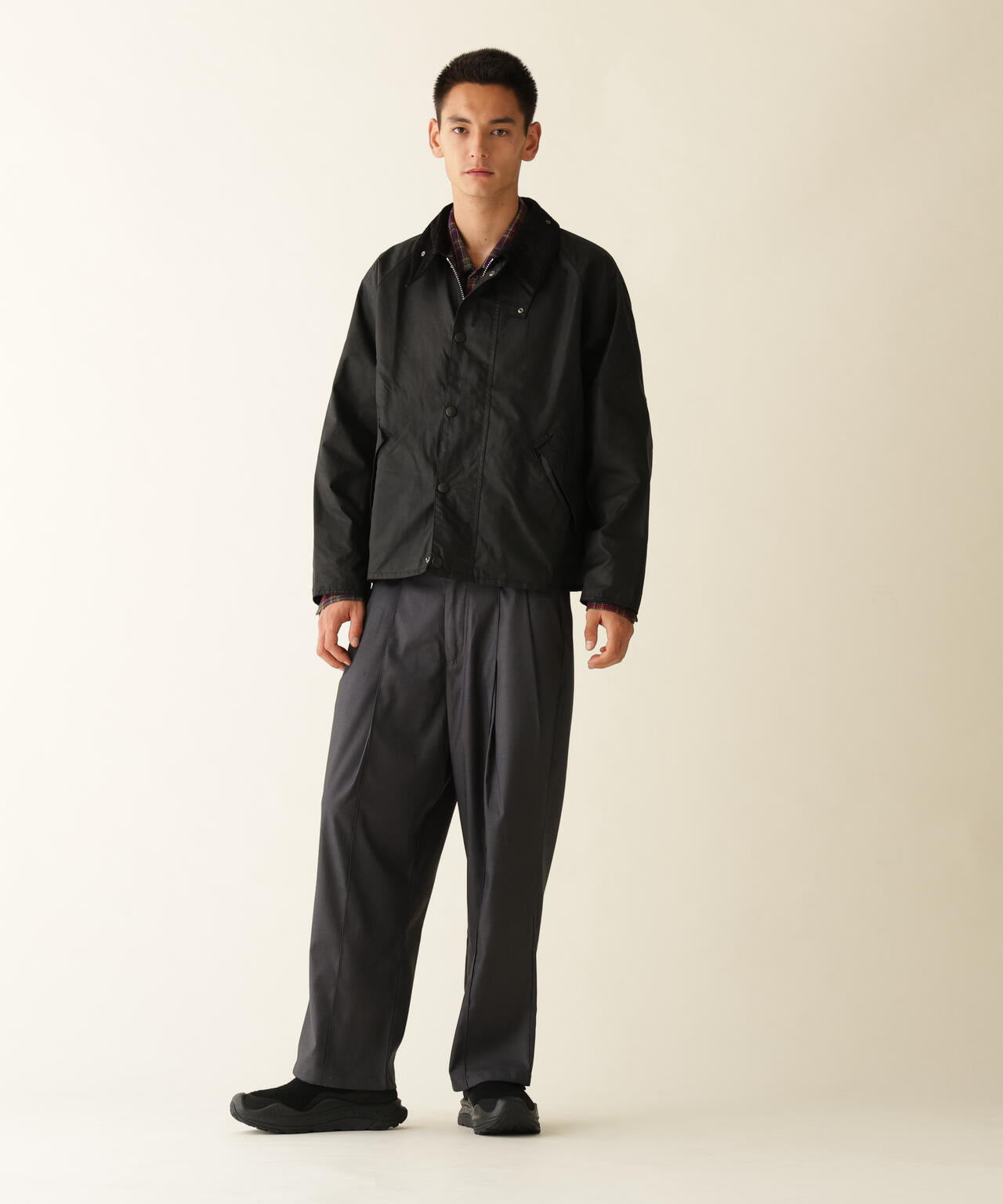 Barbour/バブアー TRANSPORT WAX JACKET OS トランスポートワックス