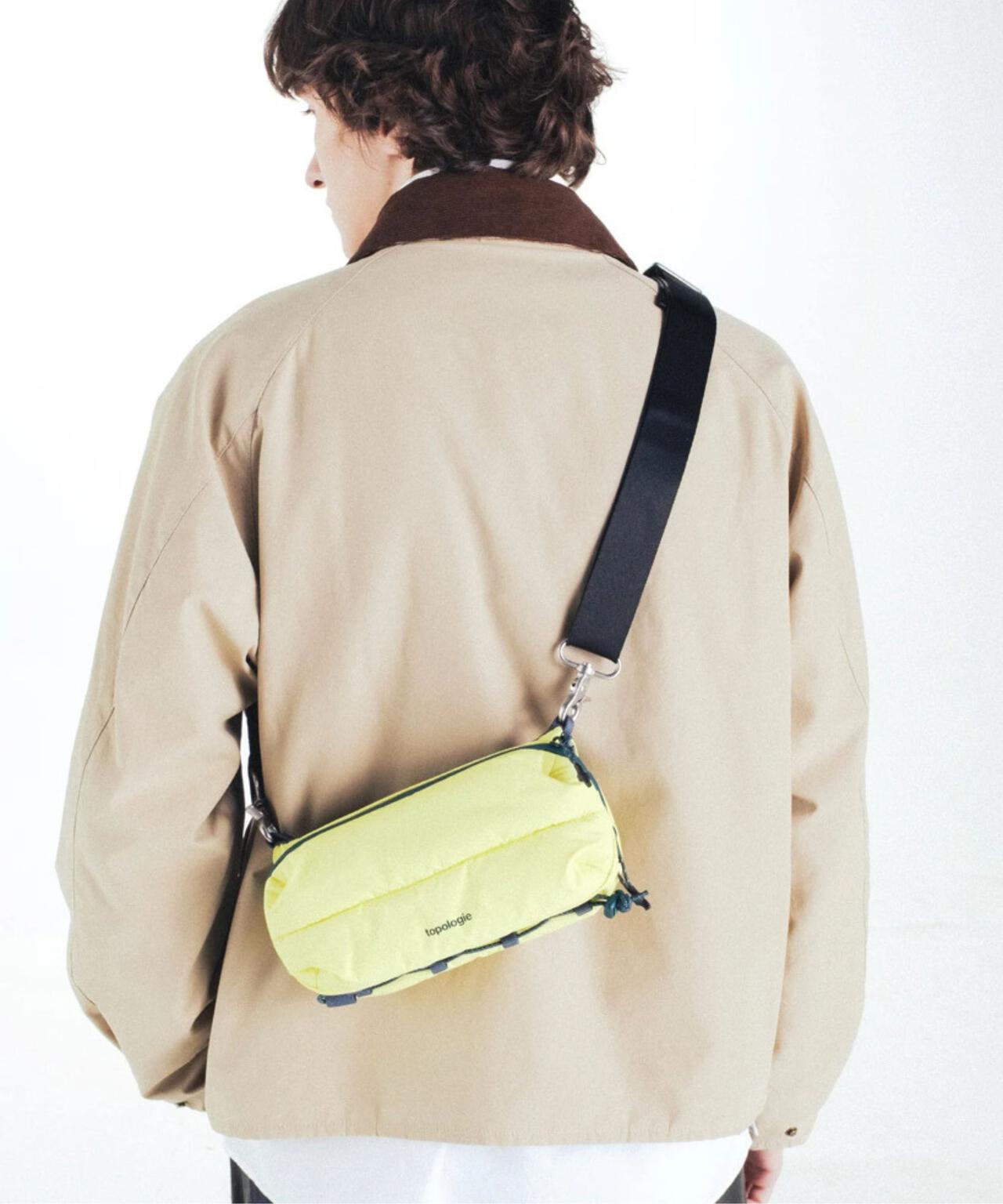 Topologie/トポロジー Bottle Sacoche Medium Puffer Matt Coated