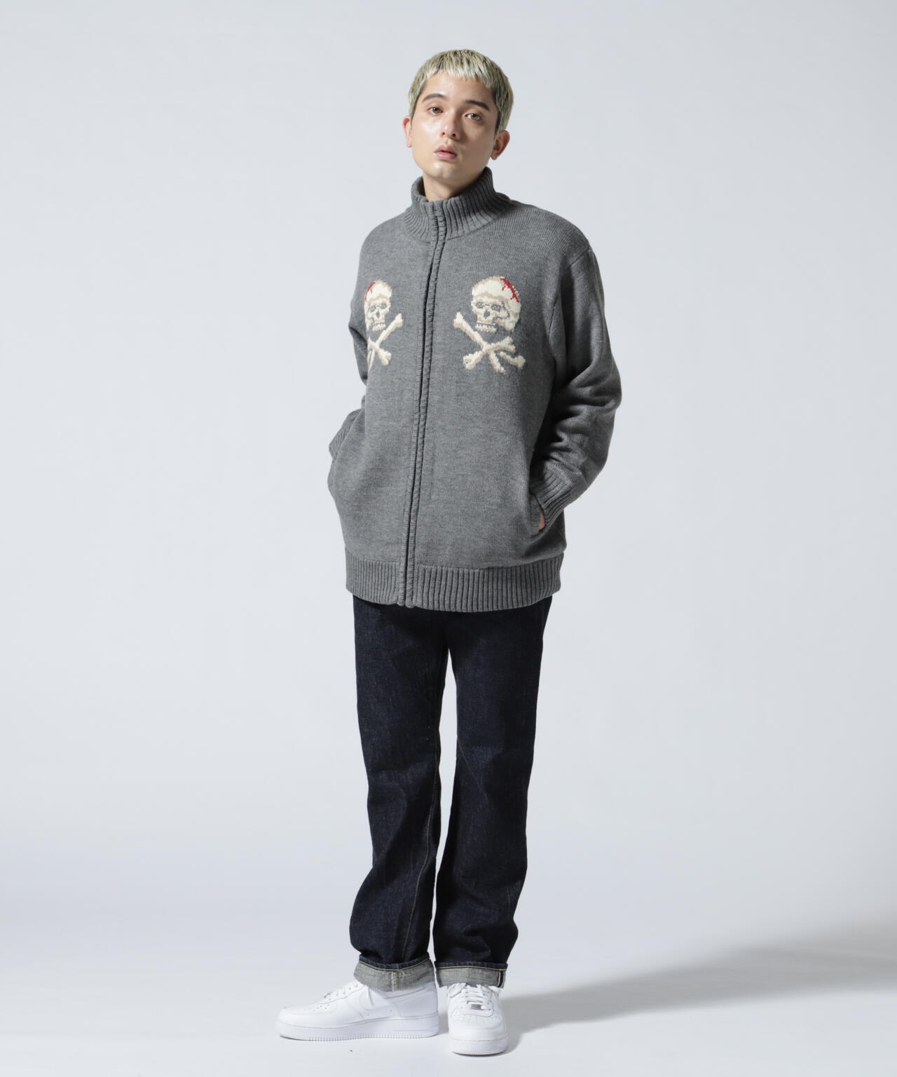 SKULL DRIVERS KNIT/スカルドライバーズニット